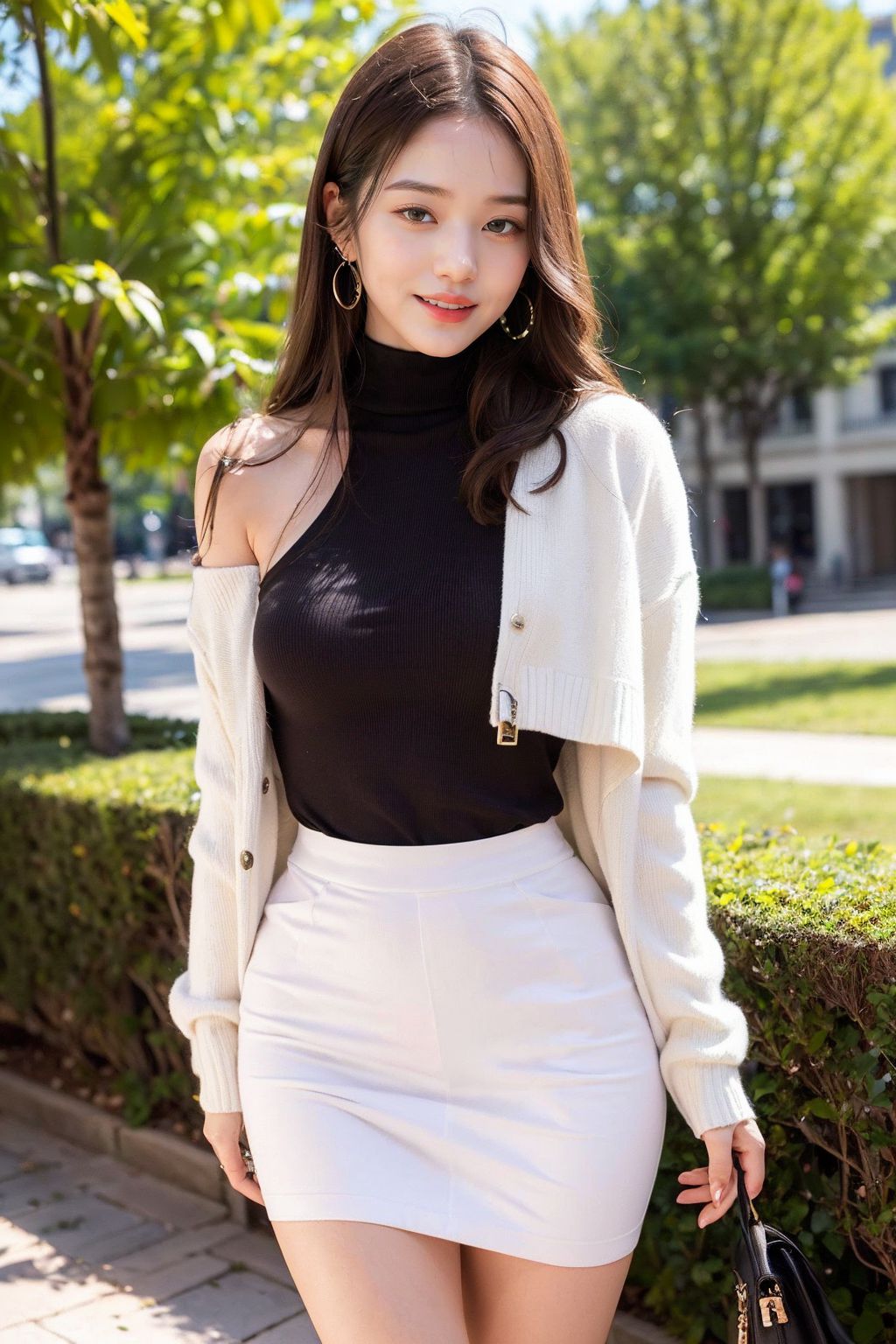 变装轻熟御姐街拍美图