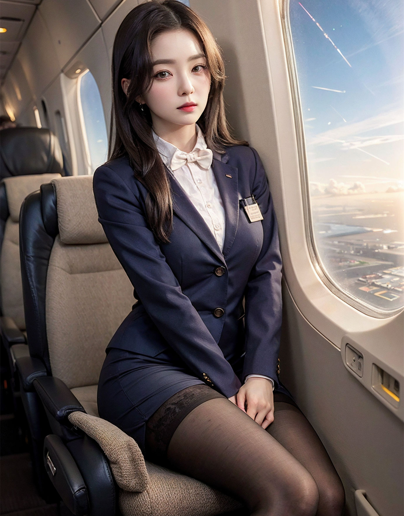春意蕩漾的韓國空姐