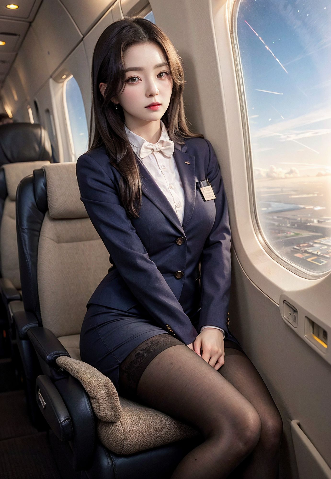 春意蕩漾的韓國空姐