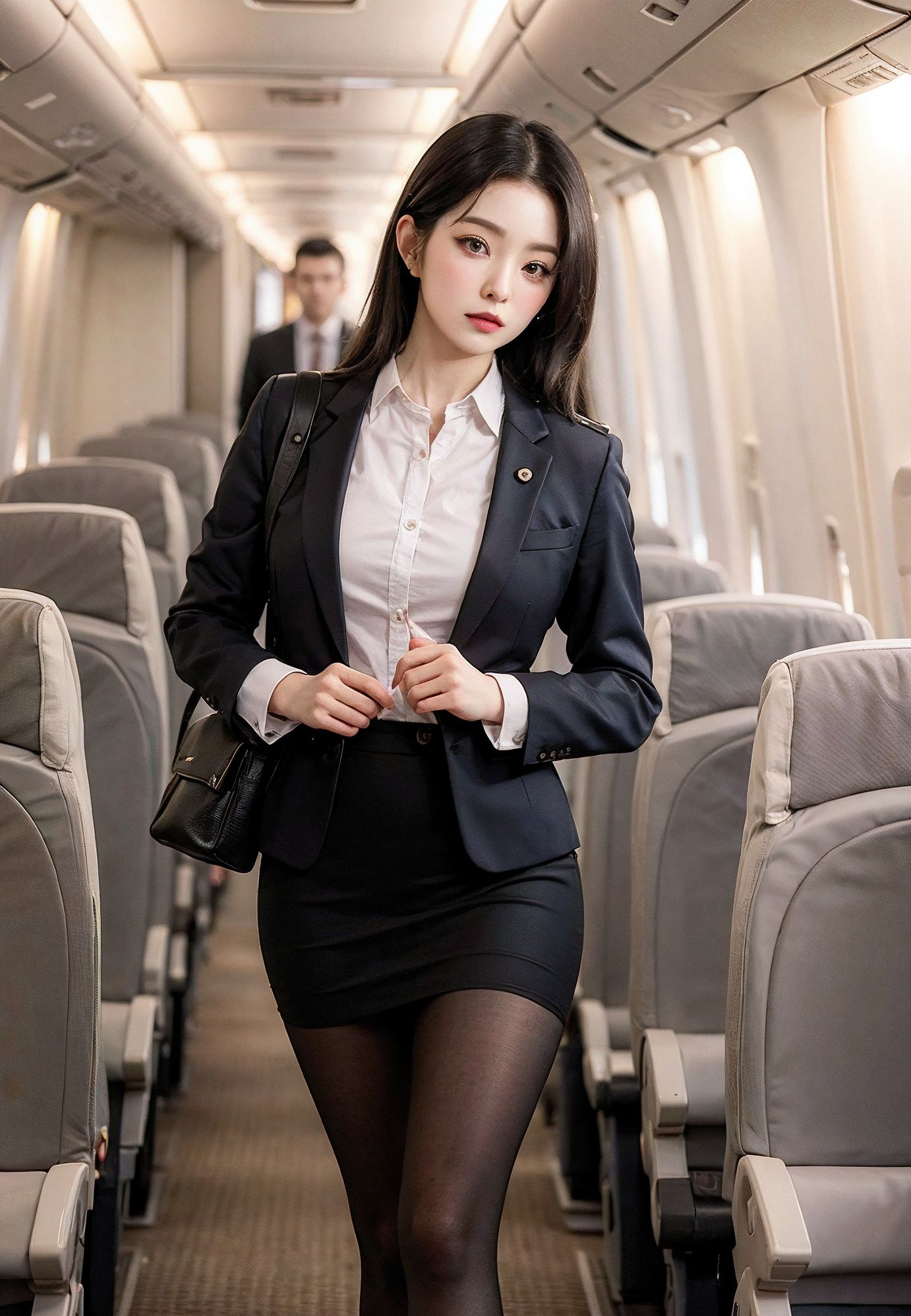 春意蕩漾的韓國空姐