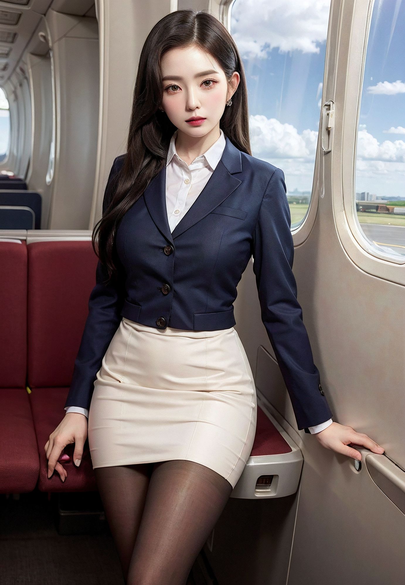 春意蕩漾的韓國空姐