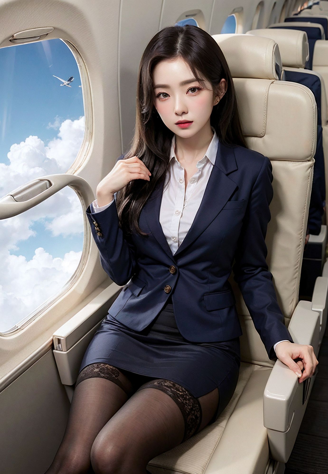 春意蕩漾的韓國空姐