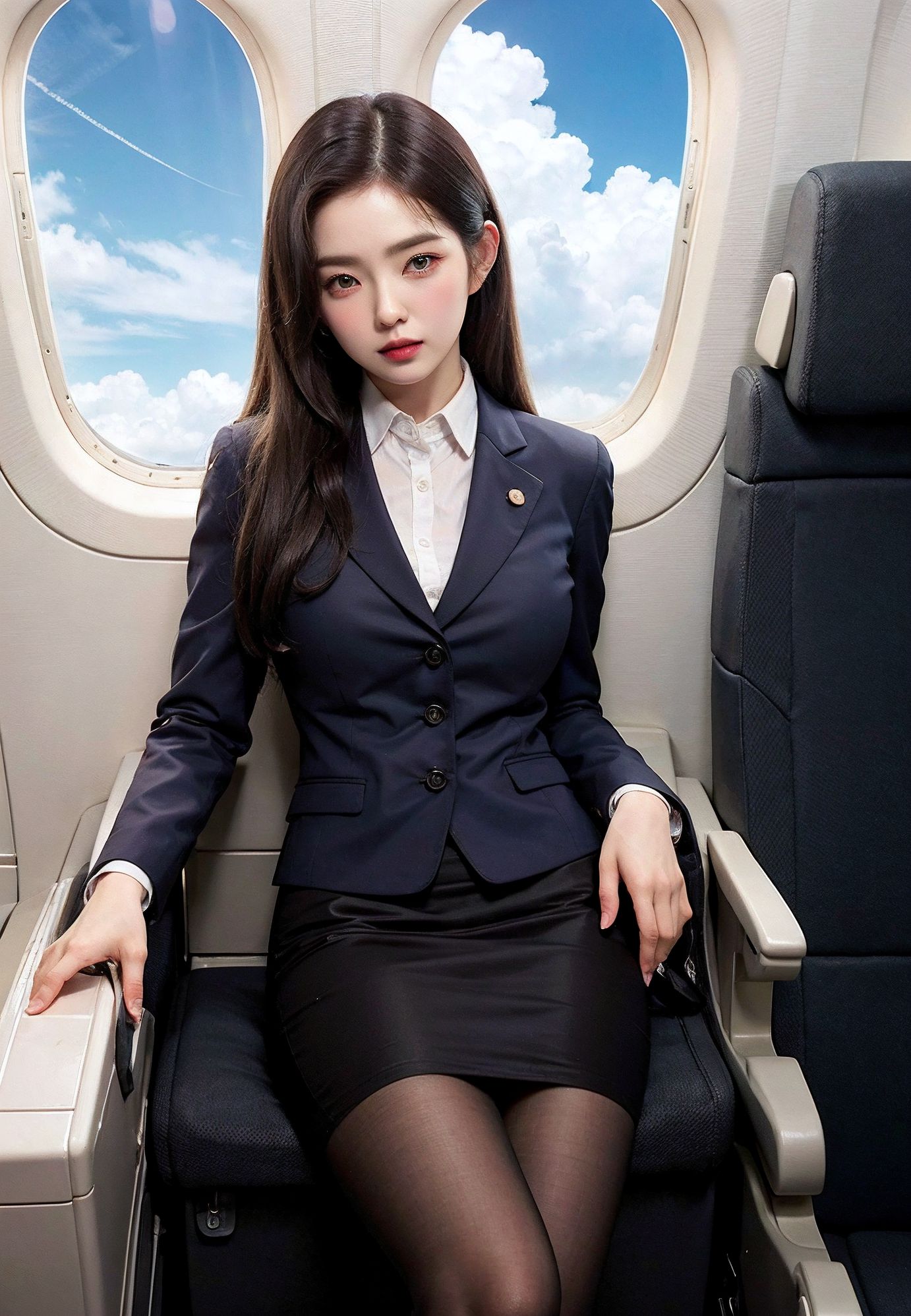 春意蕩漾的韓國空姐