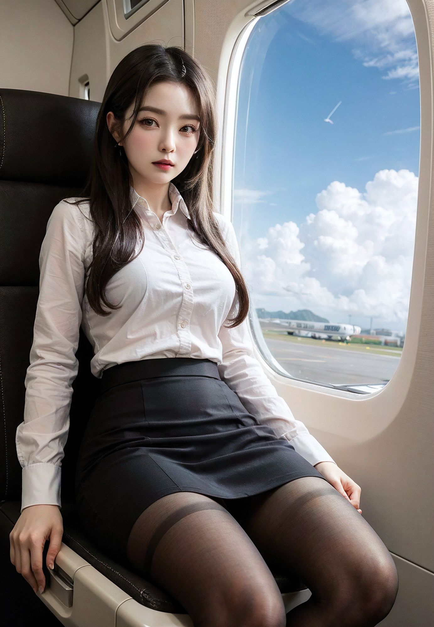春意蕩漾的韓國空姐