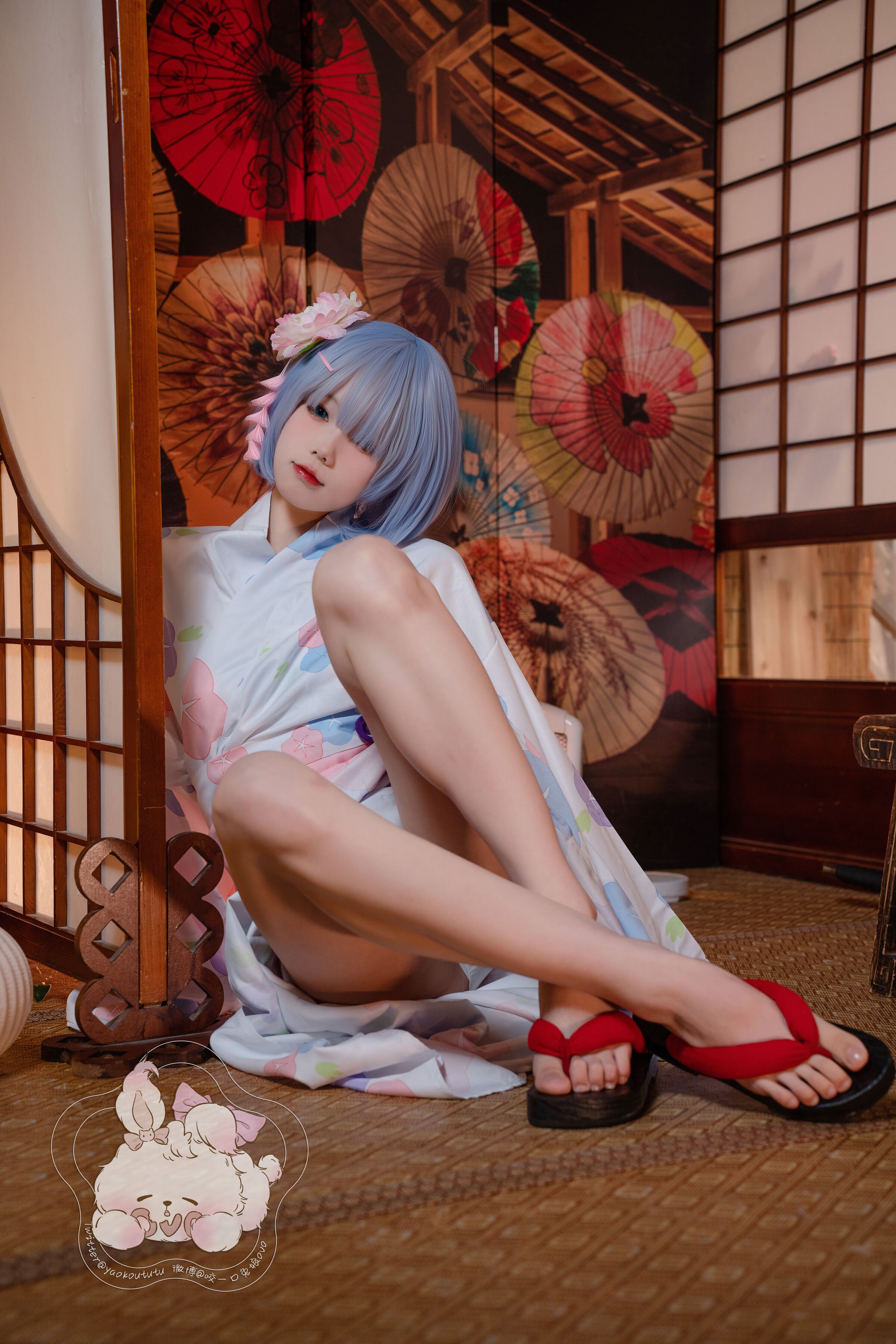 咬一口兔娘ovo - 蕾姆夏日祭