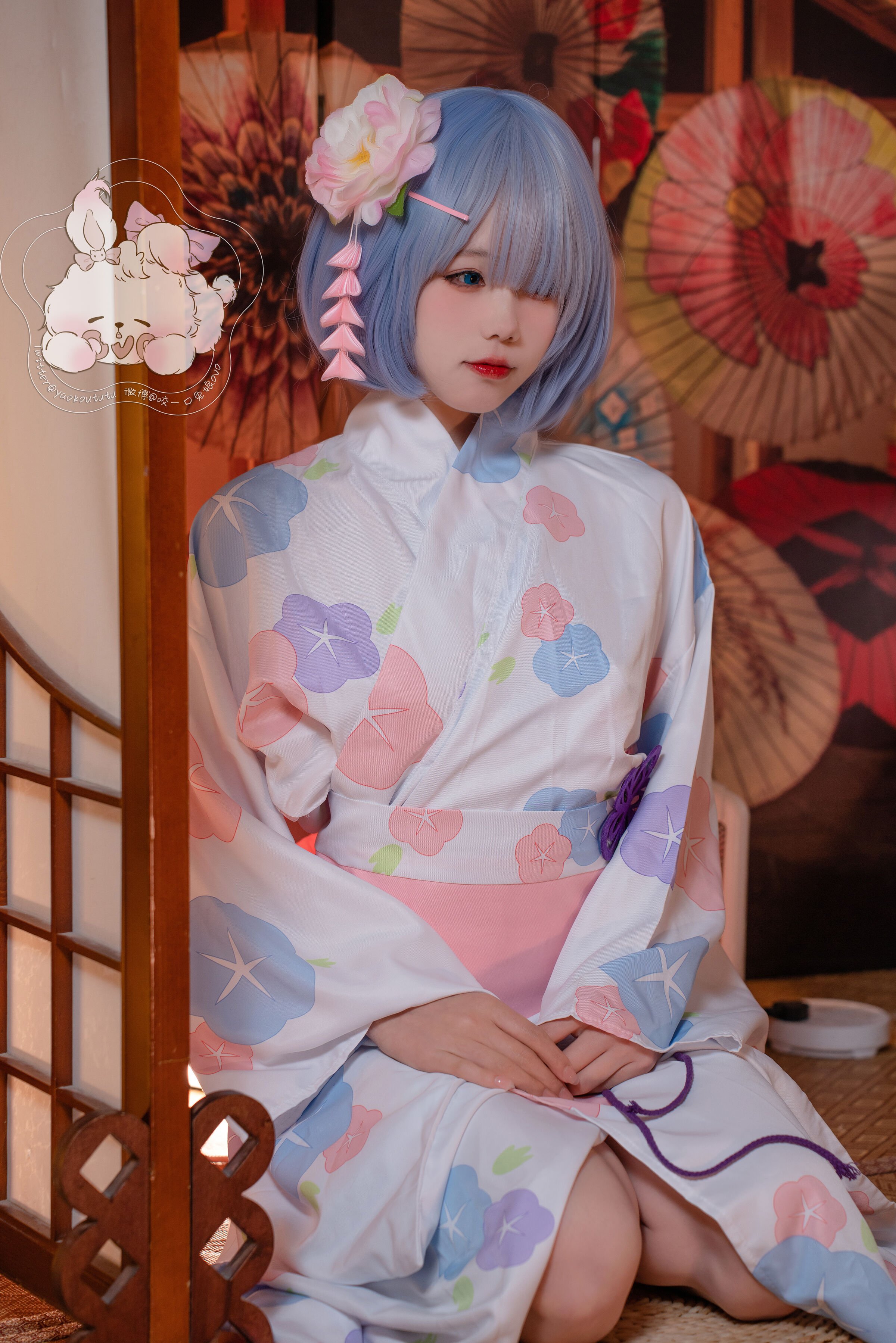 咬一口兔娘ovo - 蕾姆夏日祭