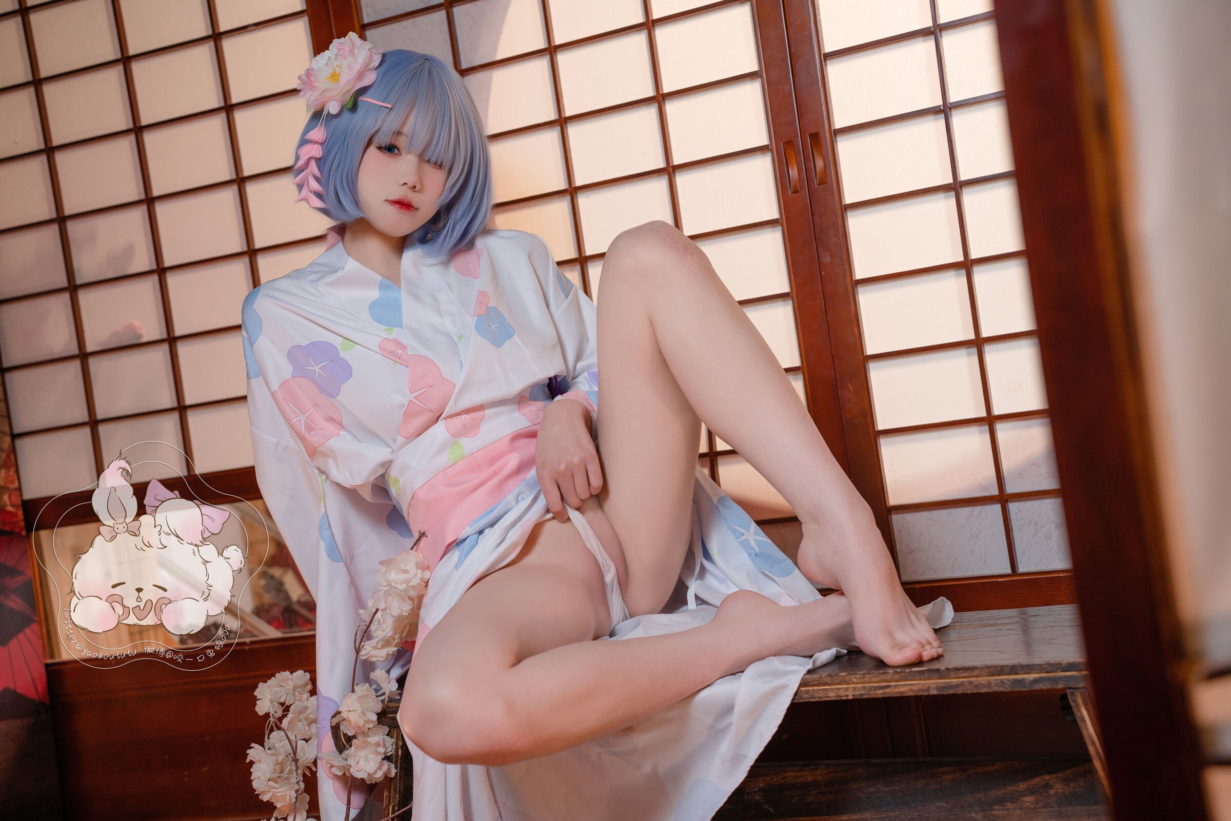咬一口兔娘ovo - 蕾姆夏日祭
