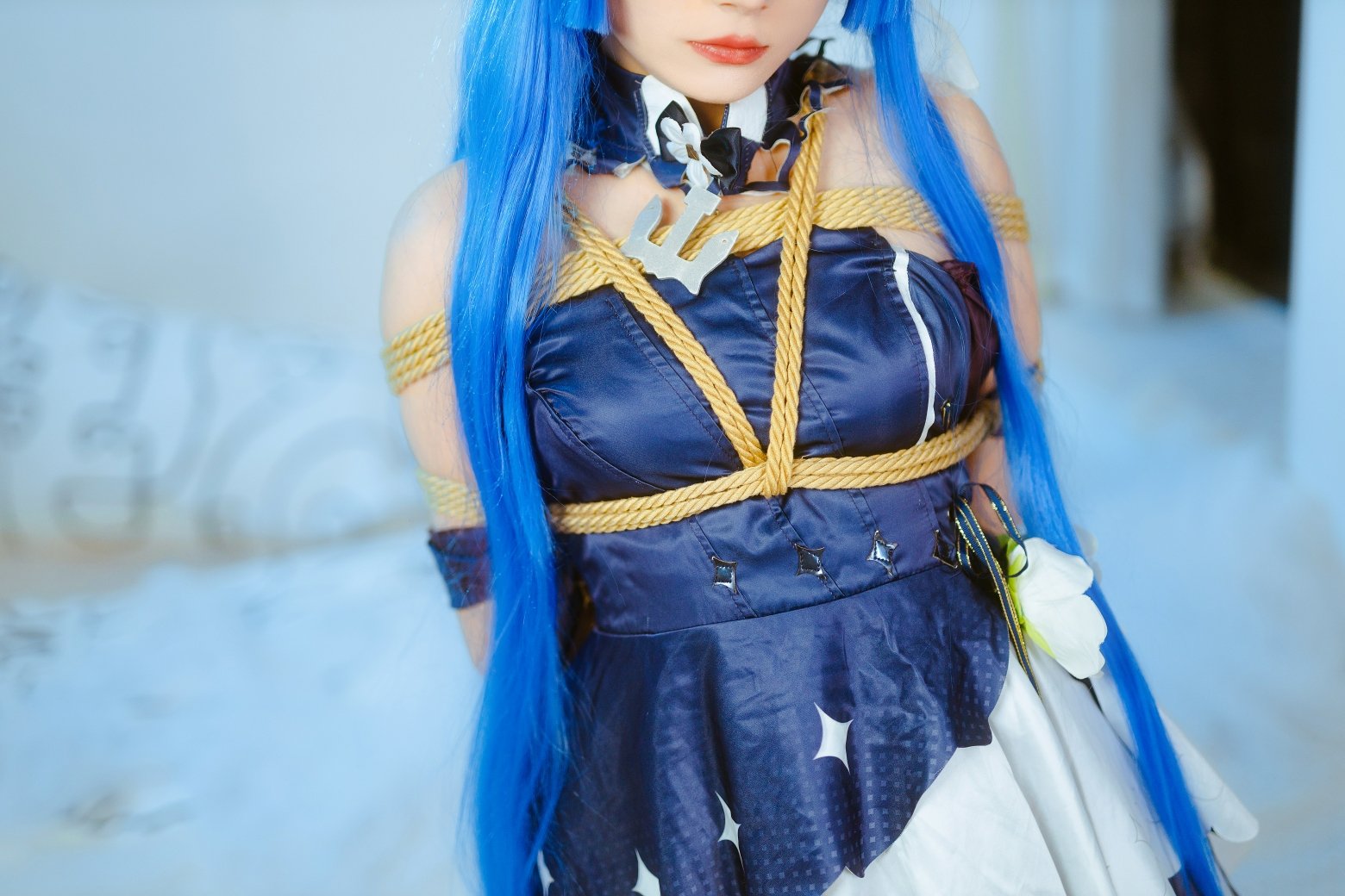It is three, not world w, Nikke Goddess of Victory: Helena Bondage