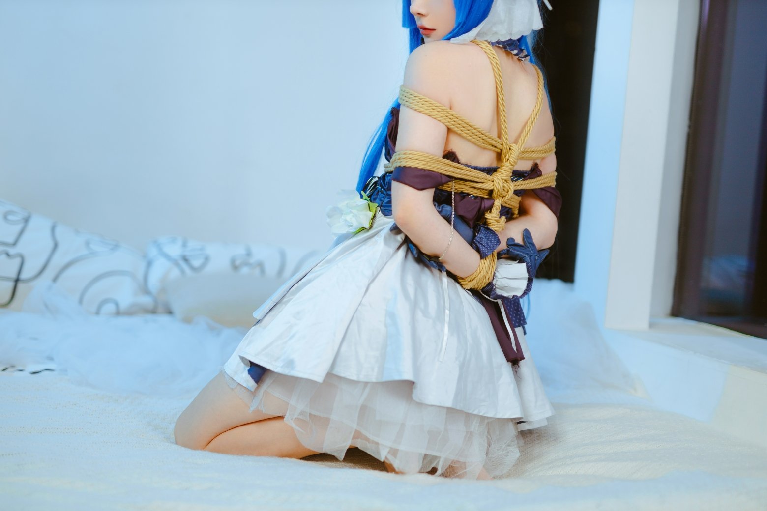 It is three, not world w, Nikke Goddess of Victory: Helena Bondage