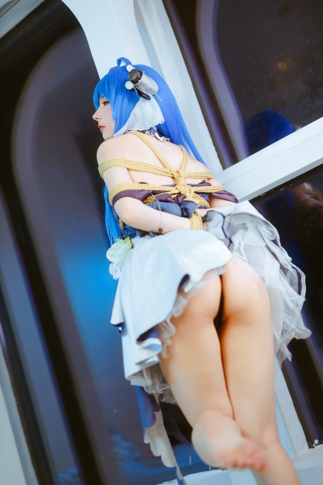 It is three, not world w, Nikke Goddess of Victory: Helena Bondage