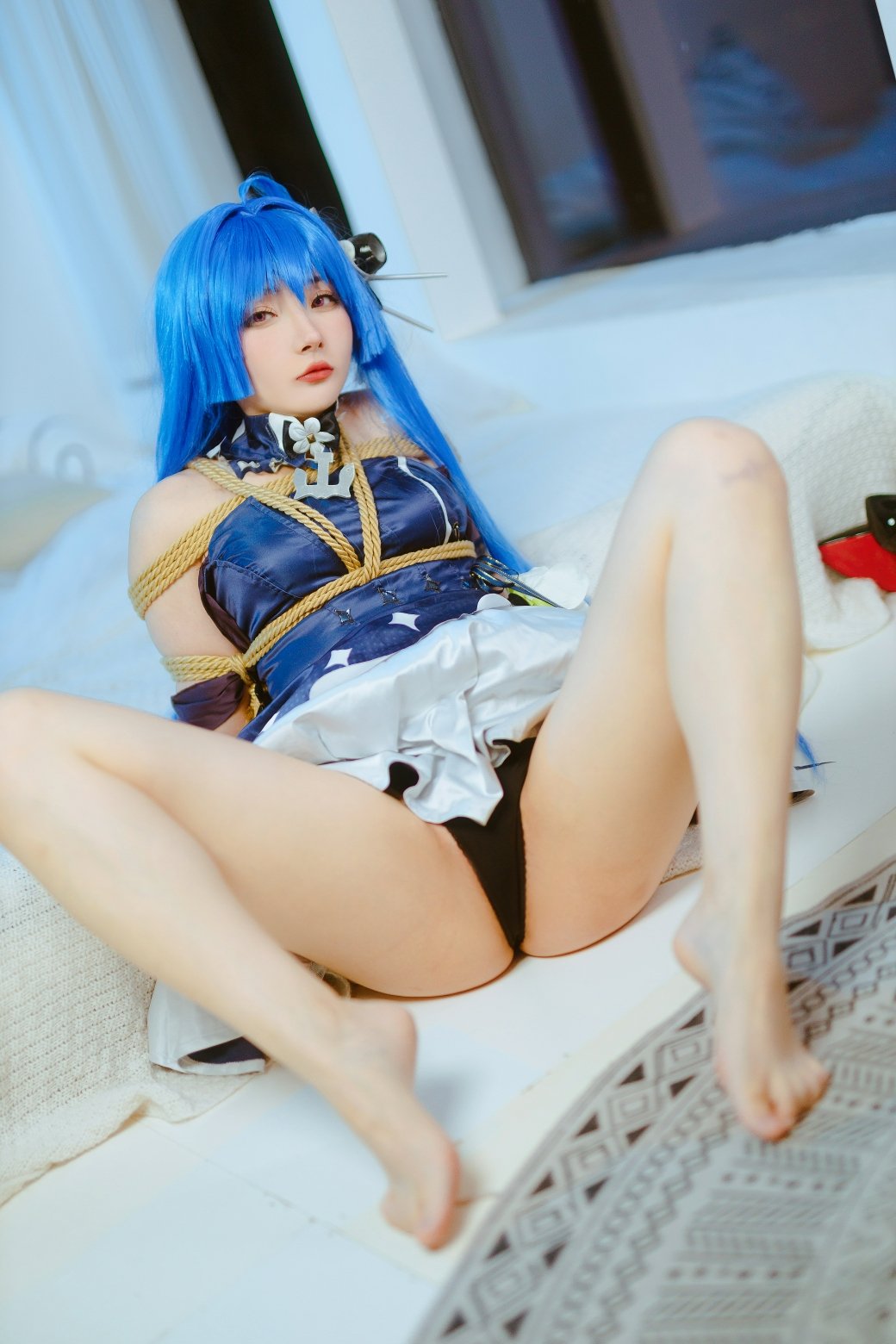 It is three, not world w, Nikke Goddess of Victory: Helena Bondage