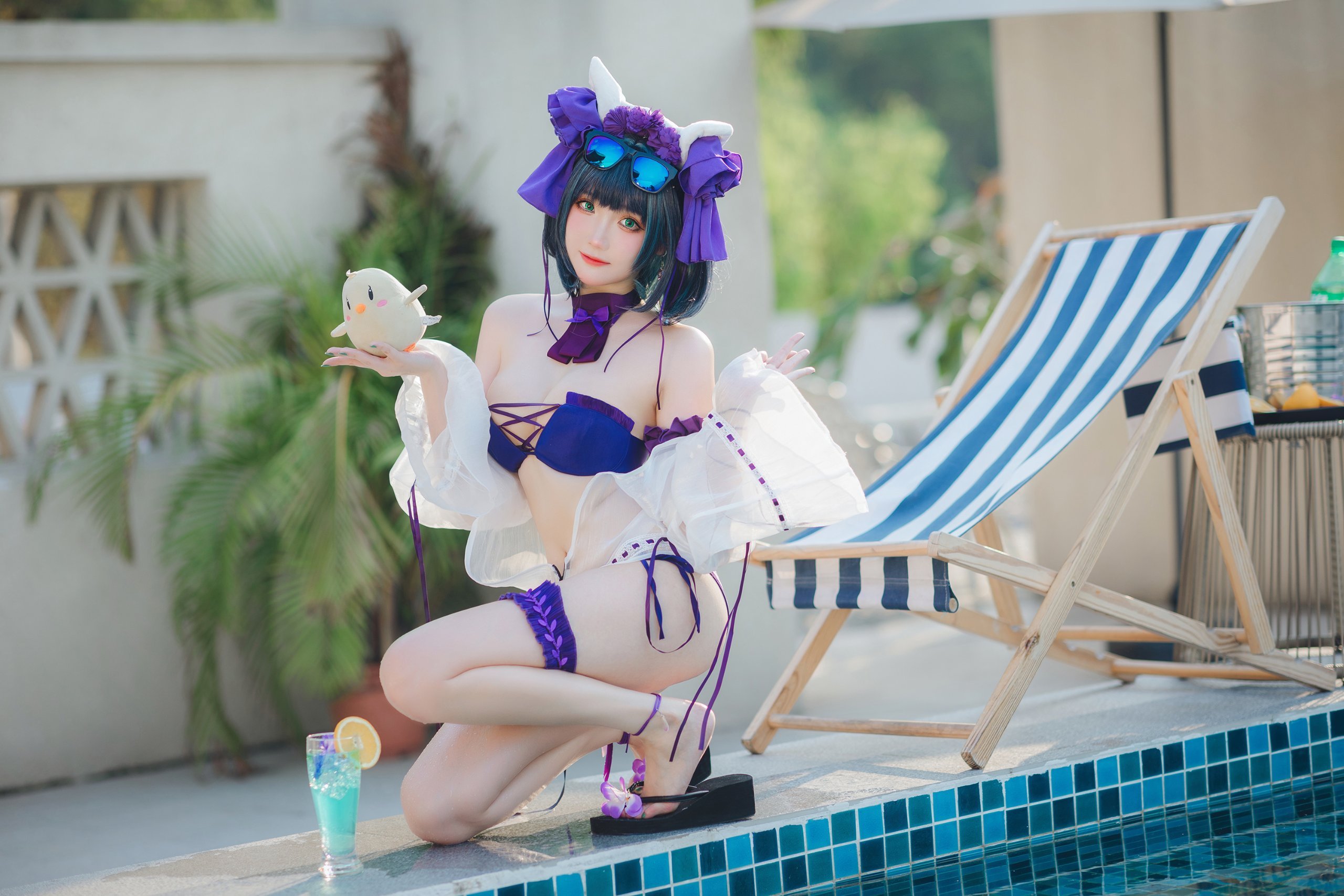 Gua Xi Jiang Cheshire Swimsuit