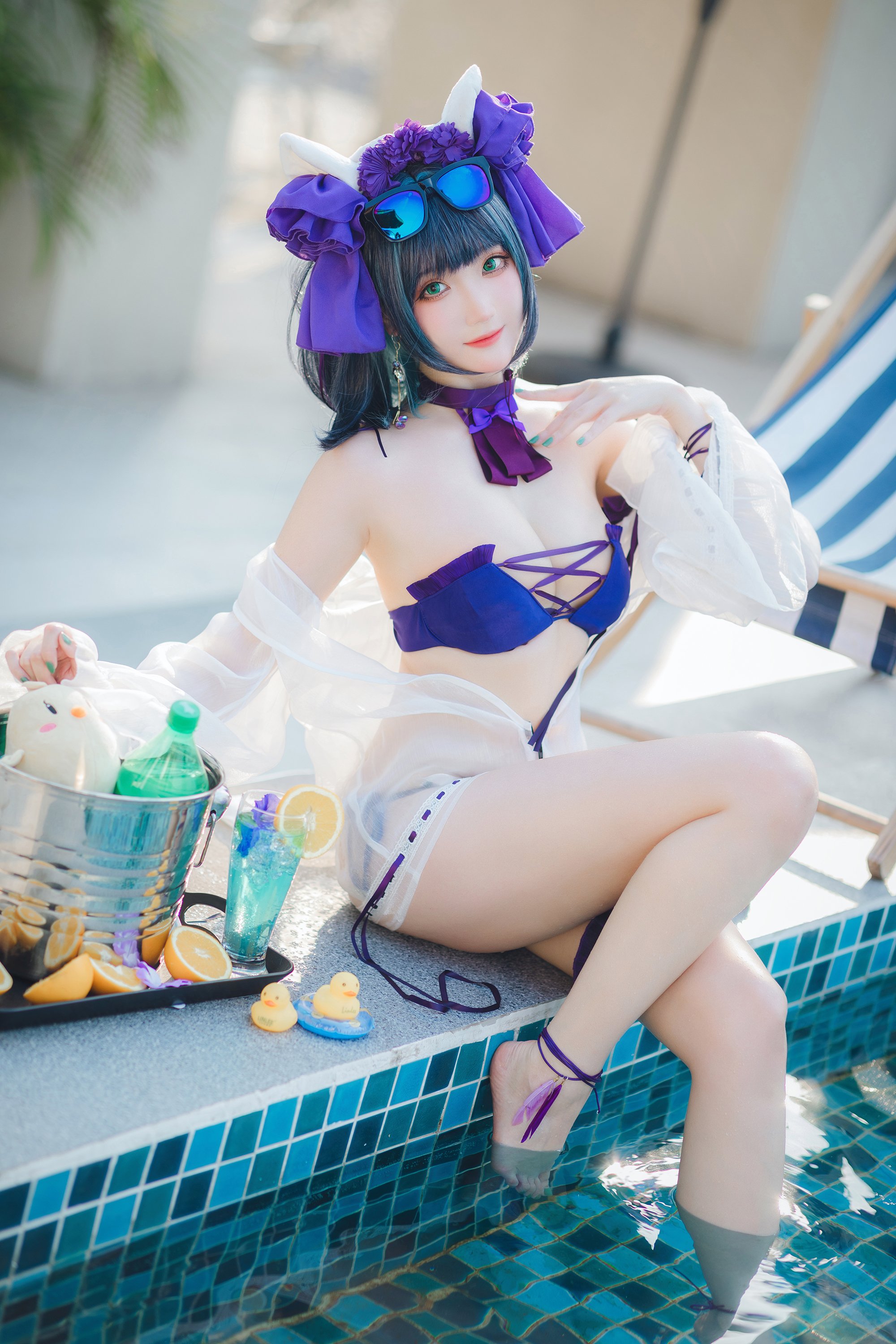 Gua Xi Jiang Cheshire Swimsuit