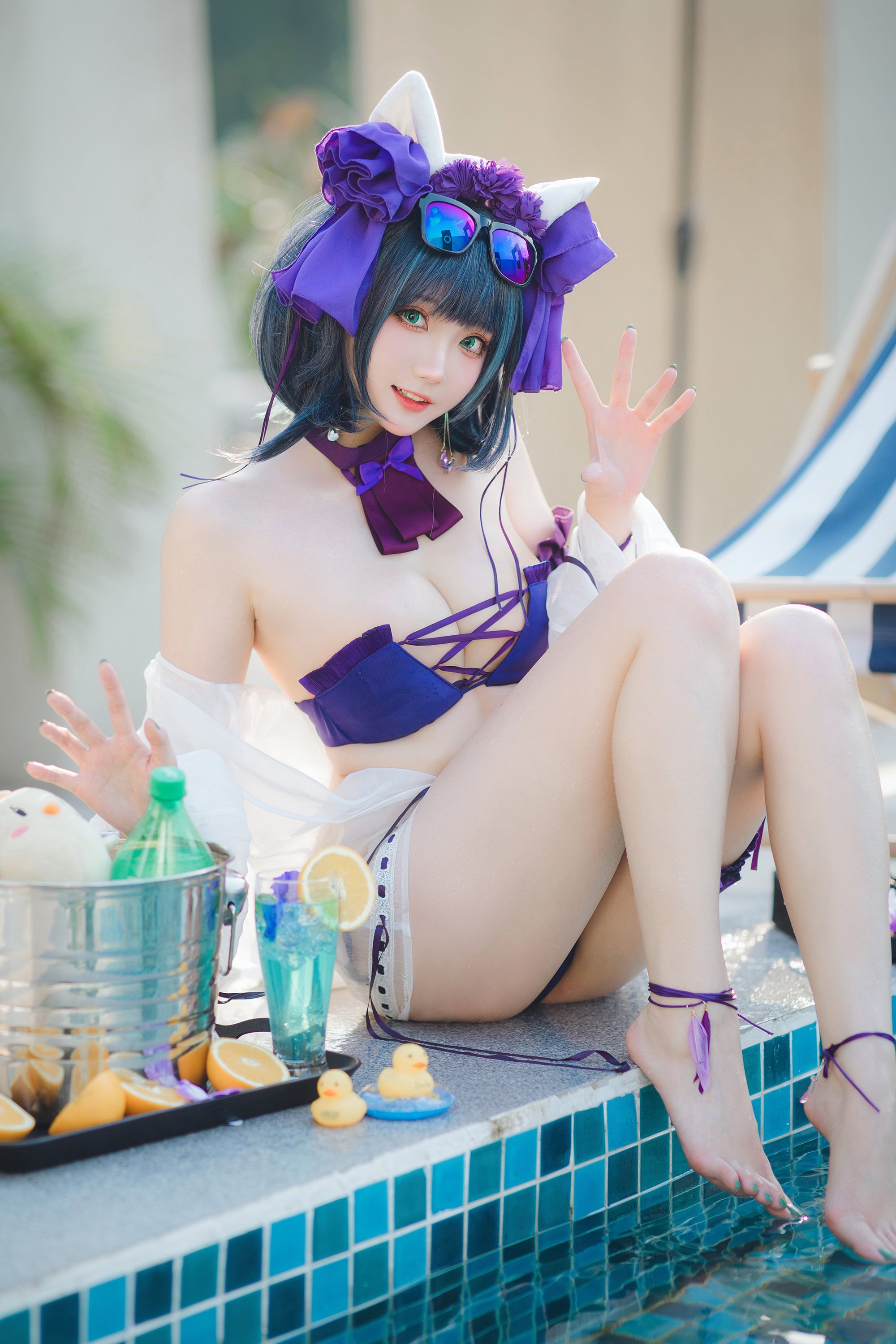 Gua Xi Jiang Cheshire Swimsuit