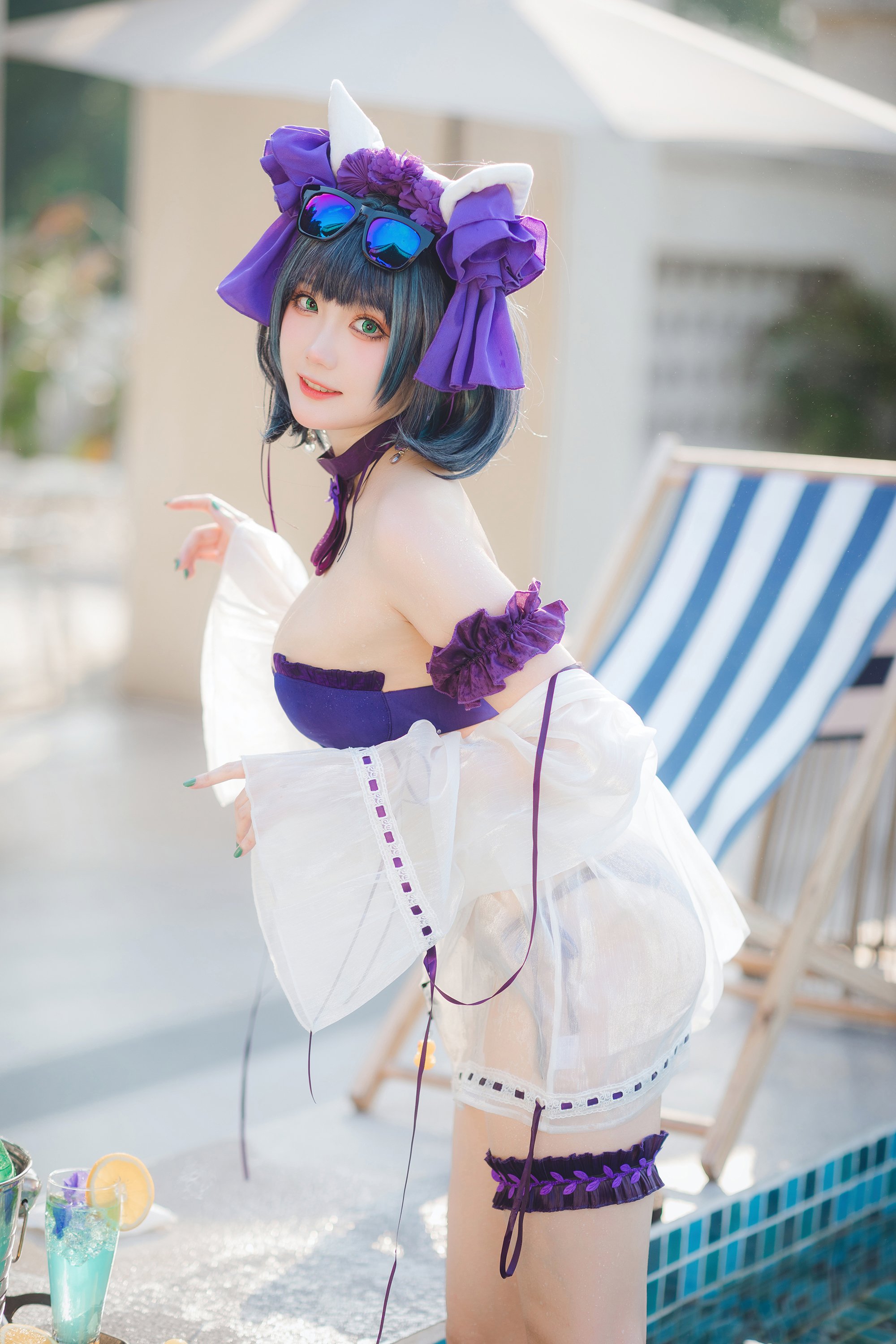Gua Xi Jiang Cheshire Swimsuit