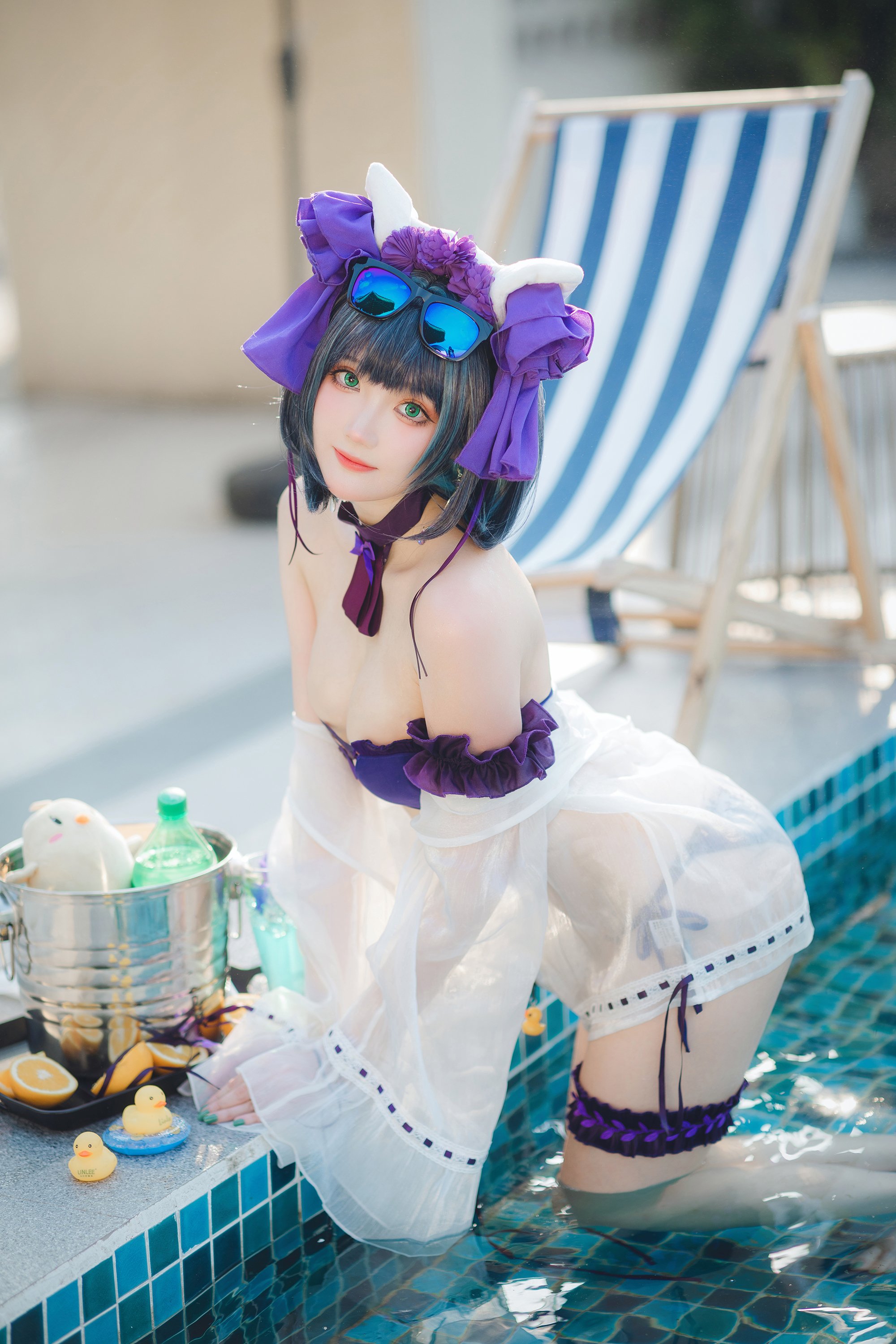 Gua Xi Jiang Cheshire Swimsuit