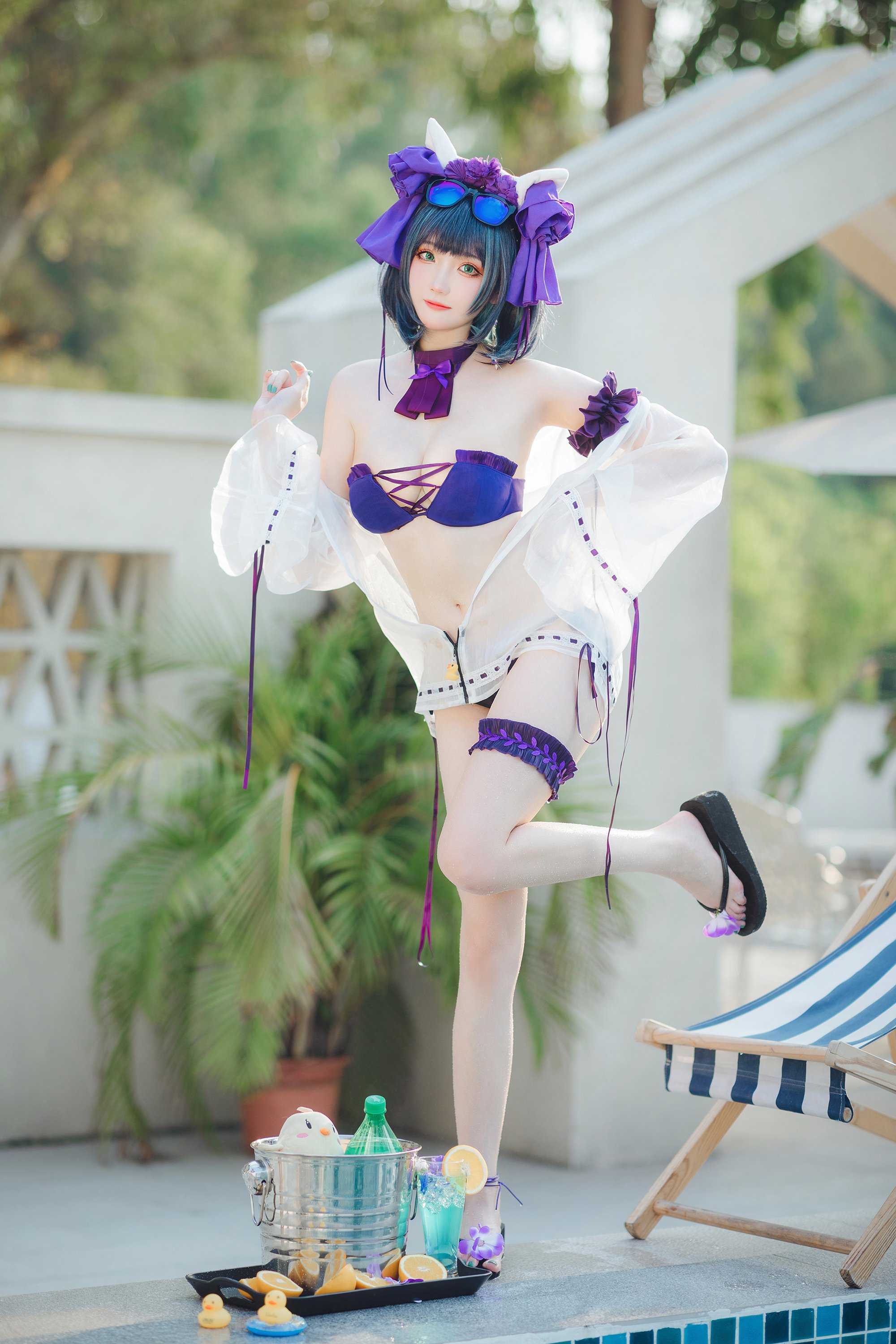 Gua Xi Jiang Cheshire Swimsuit