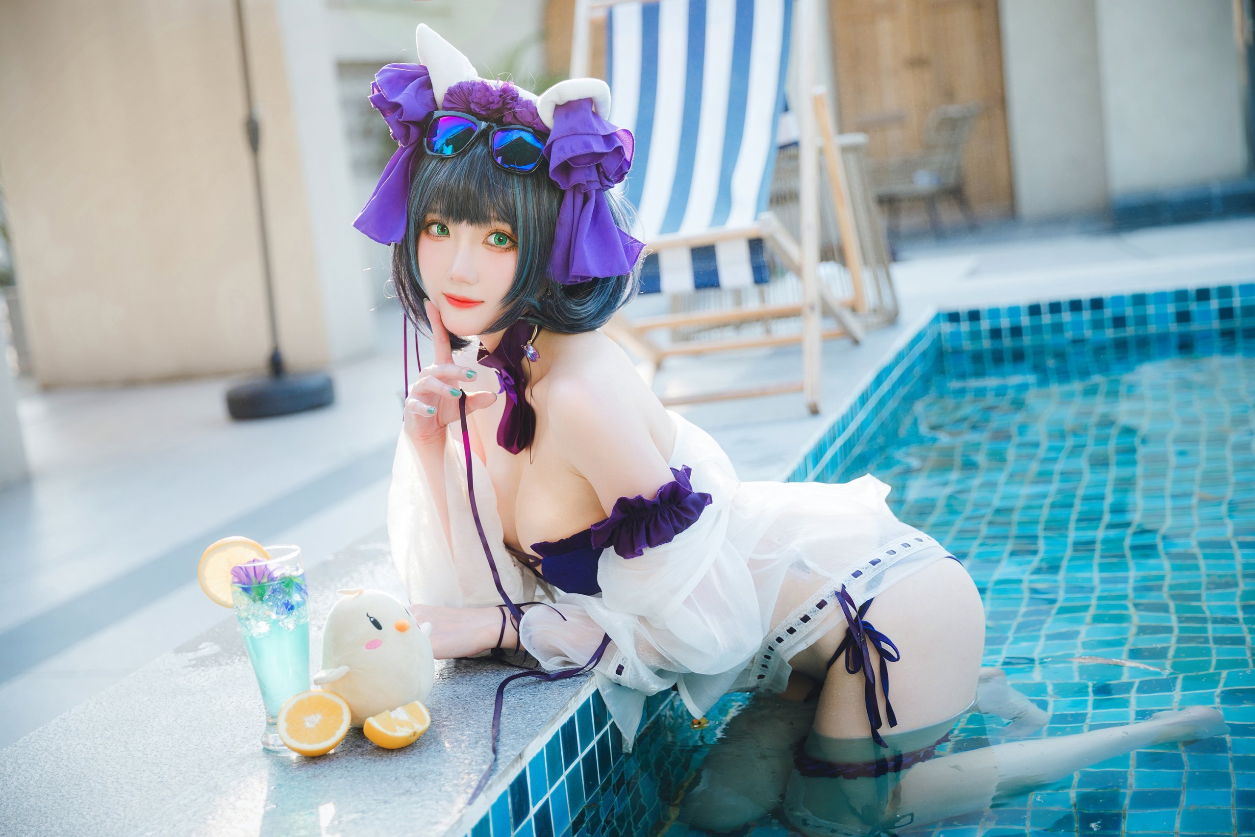 Gua Xi Jiang Cheshire Swimsuit