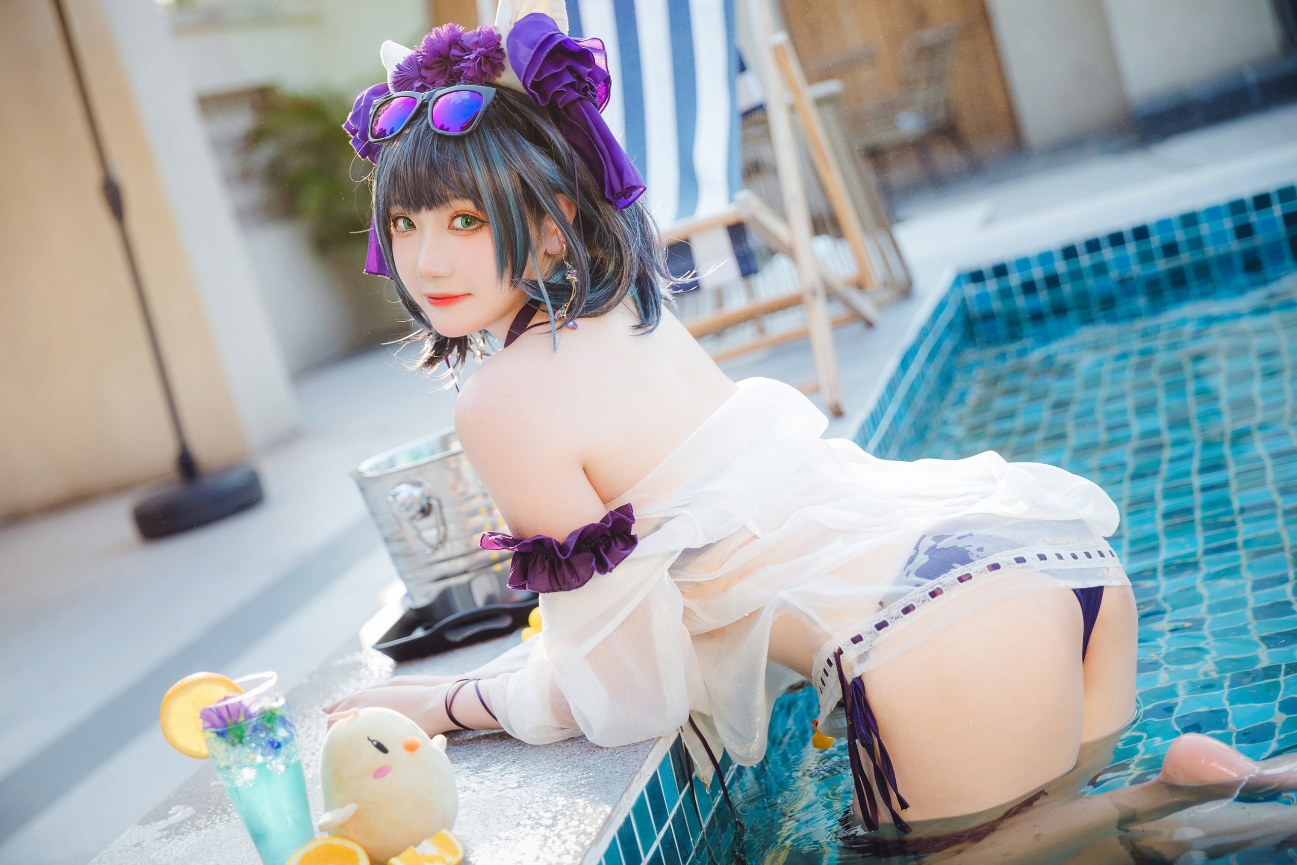 Gua Xi Jiang Cheshire Swimsuit