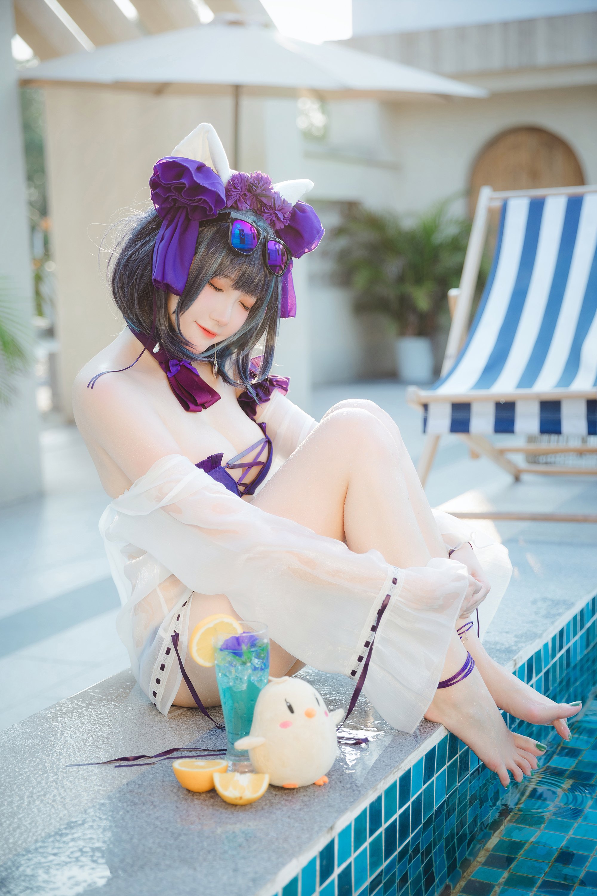 Gua Xi Jiang Cheshire Swimsuit