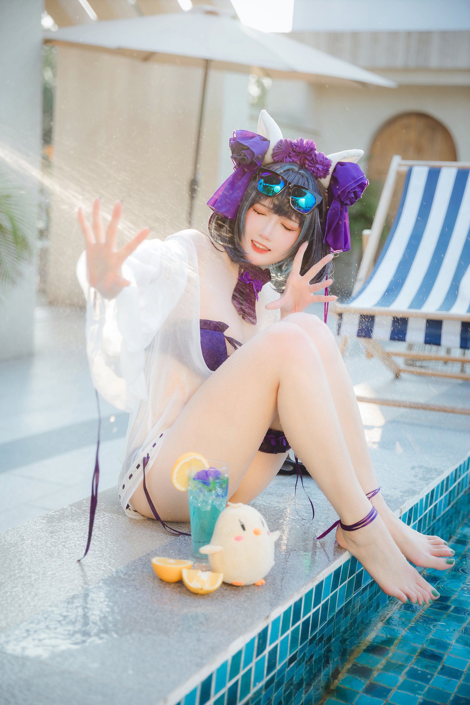 Gua Xi Jiang Cheshire Swimsuit