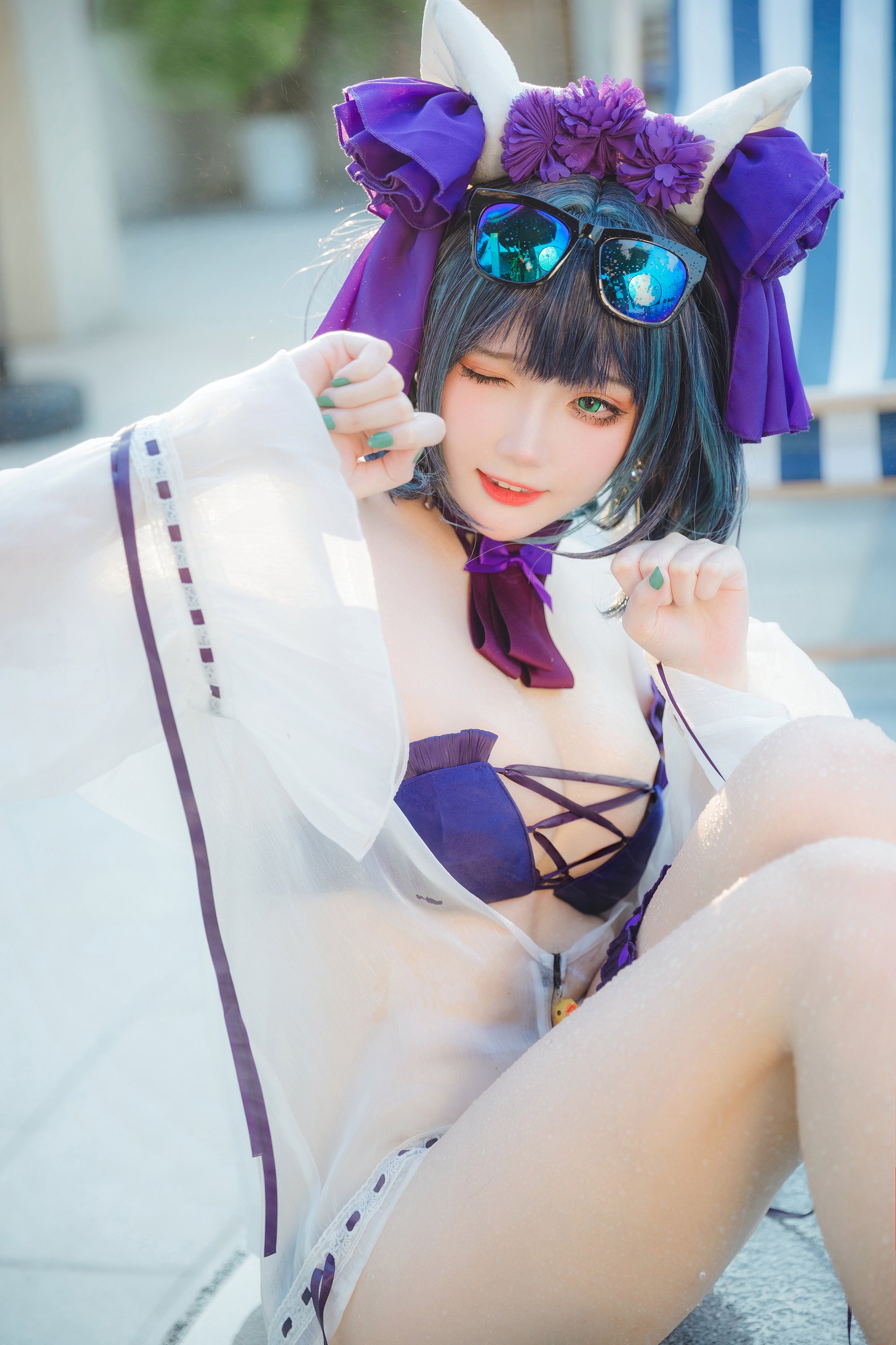 Gua Xi Jiang Cheshire Swimsuit
