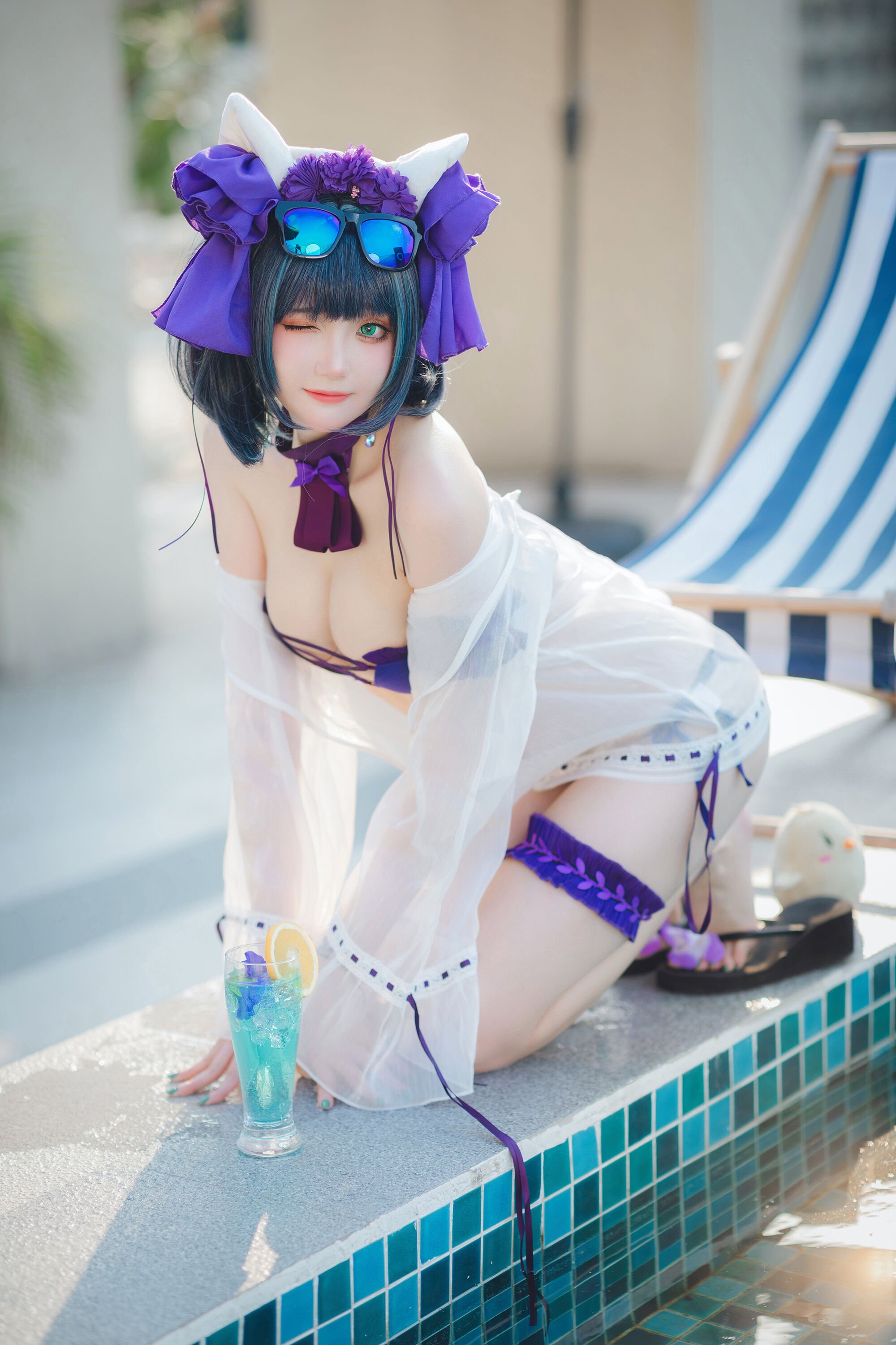 Guaxi Jiang - Cheshire Swimsuit [32P