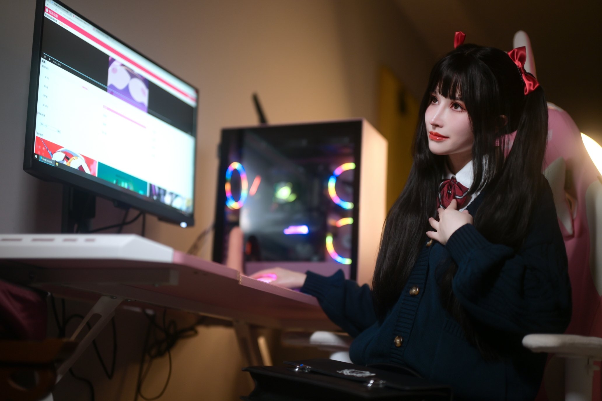 鹿八歳ベイビー - 少女の悸動XJK双馬尾