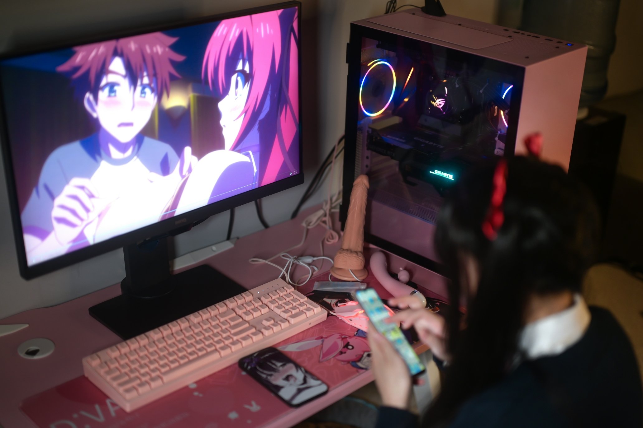 鹿八歳ベイビー - 少女の悸動XJK双馬尾