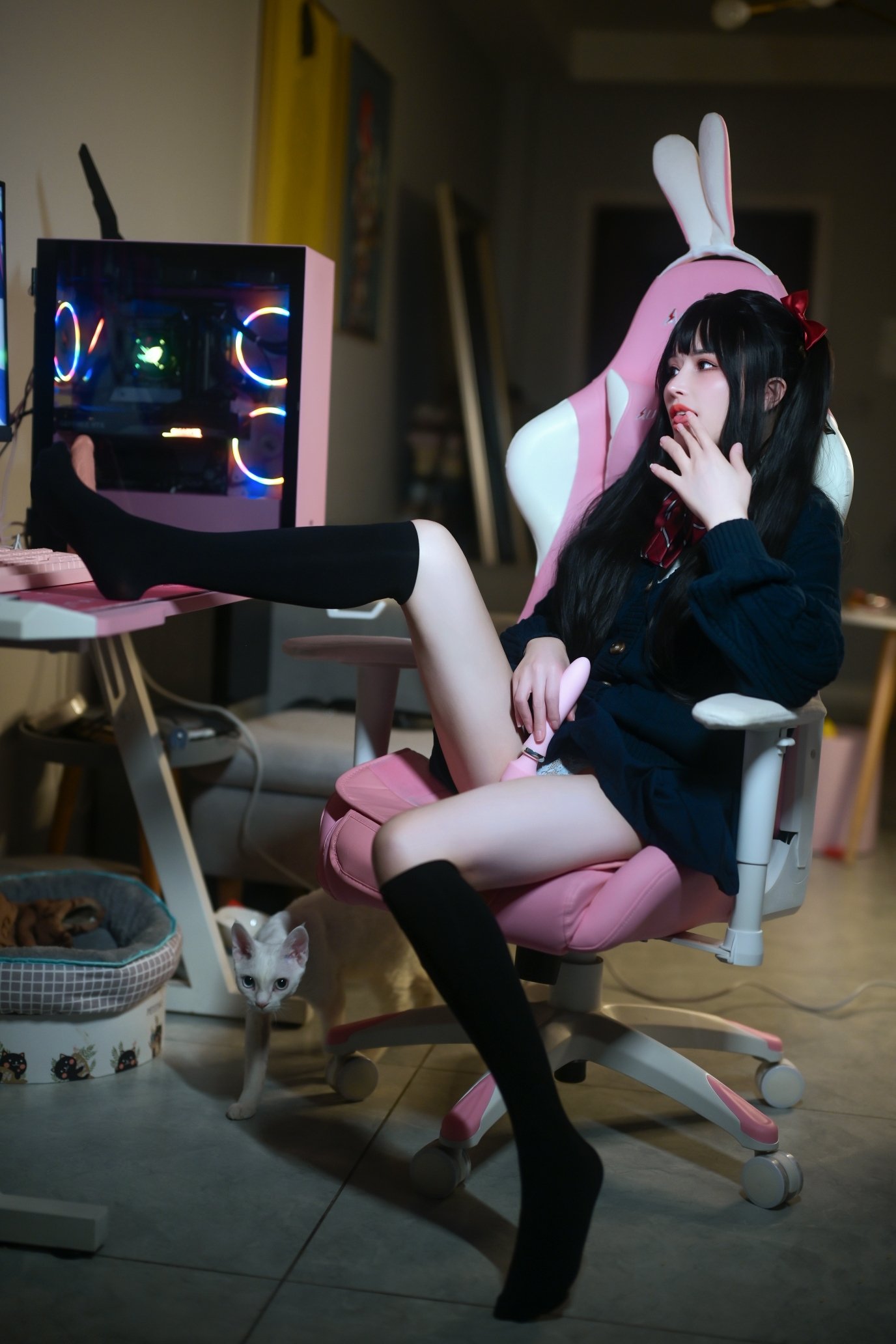 鹿八歳ベイビー - 少女の悸動XJK双馬尾