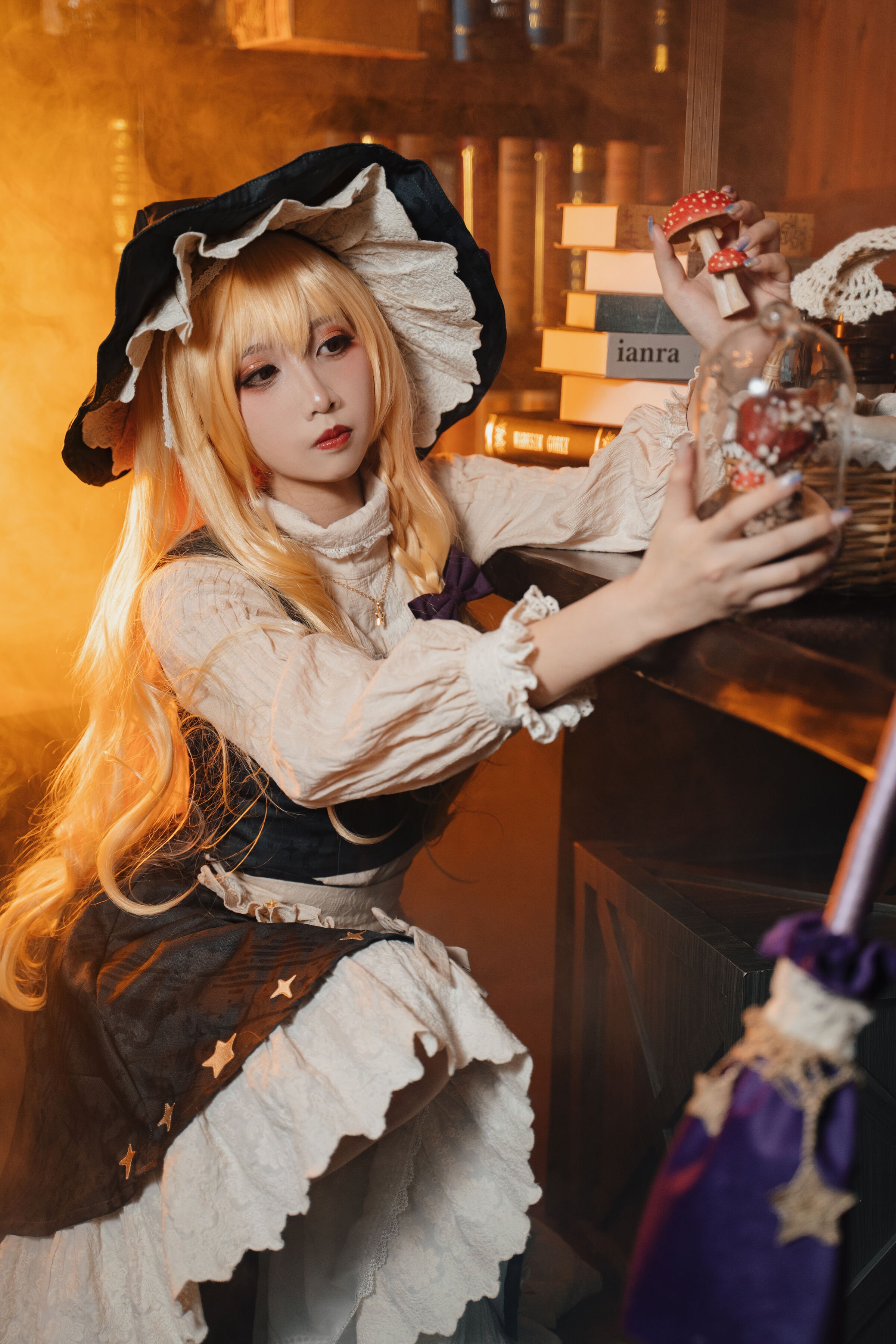 小和甜酒] 魔理沙がきのこを食べた後