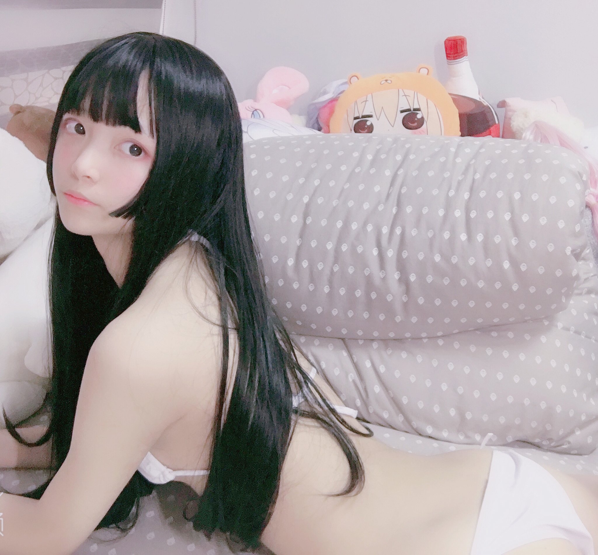 Xiao Nainai] White Silk Bikini