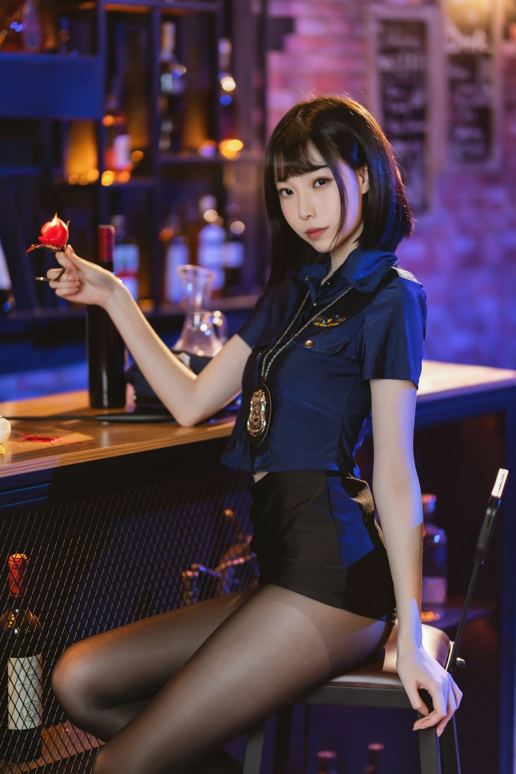 许岚LAN NO.022 黑丝女J