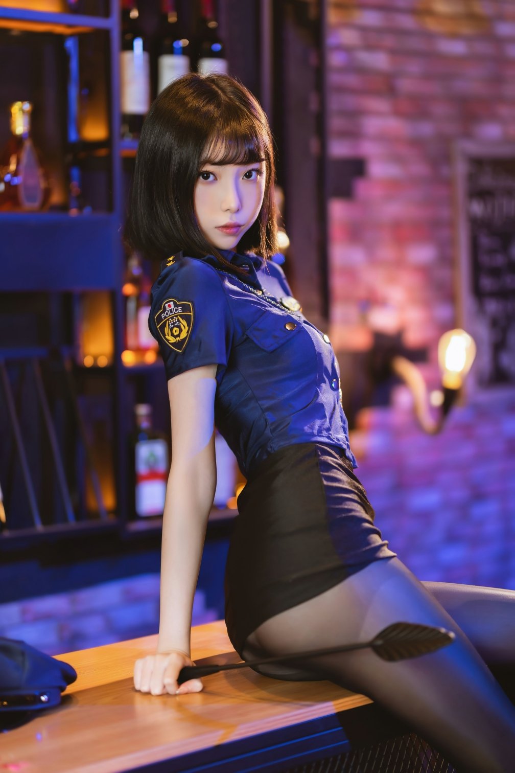 許嵐LAN NO.022 黒絲女J