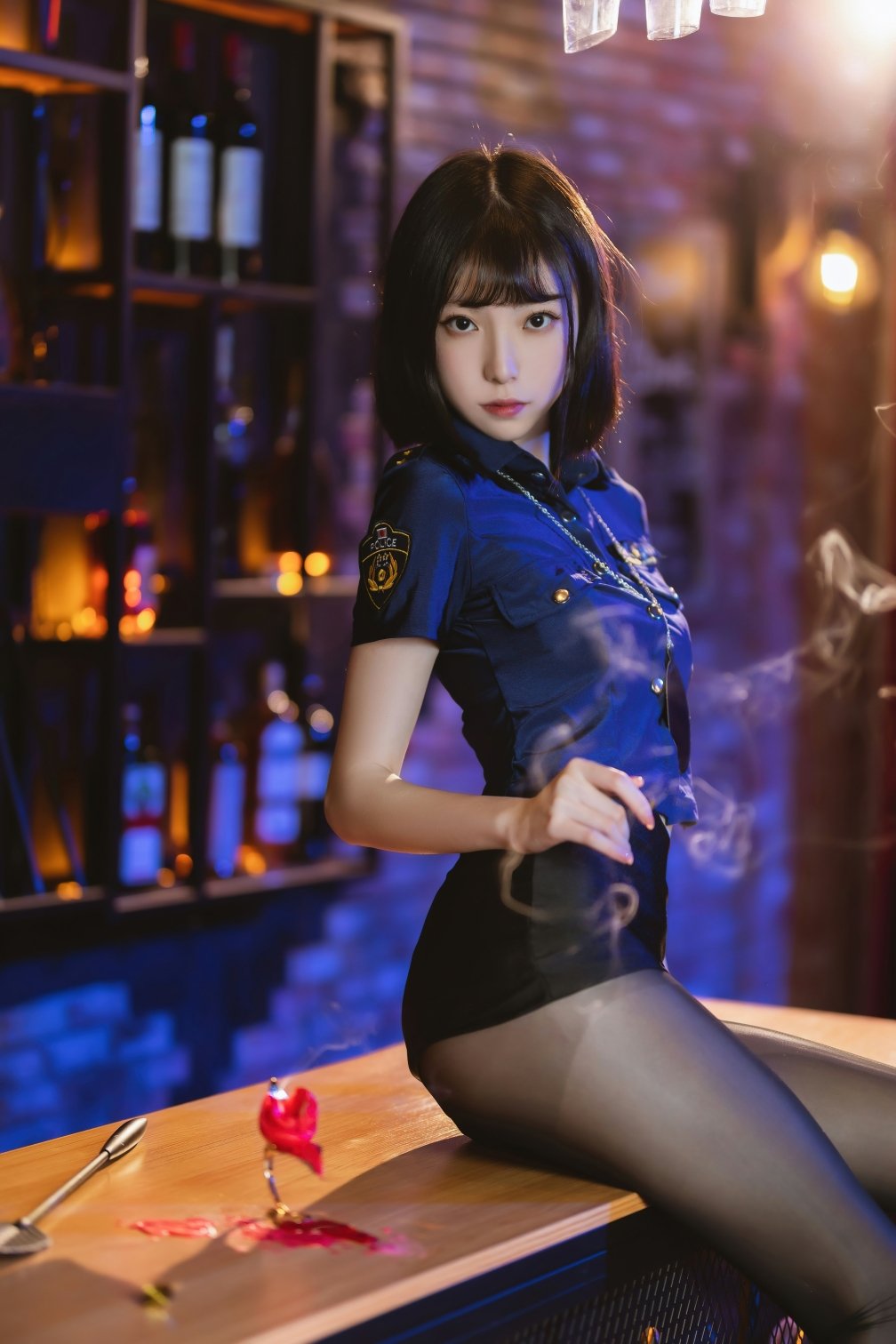 許嵐LAN NO.022 黒絲女J