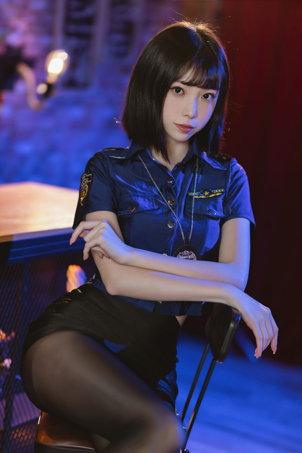 Hứa Lam LAN NO.022 Hắc Tơ Nữ J