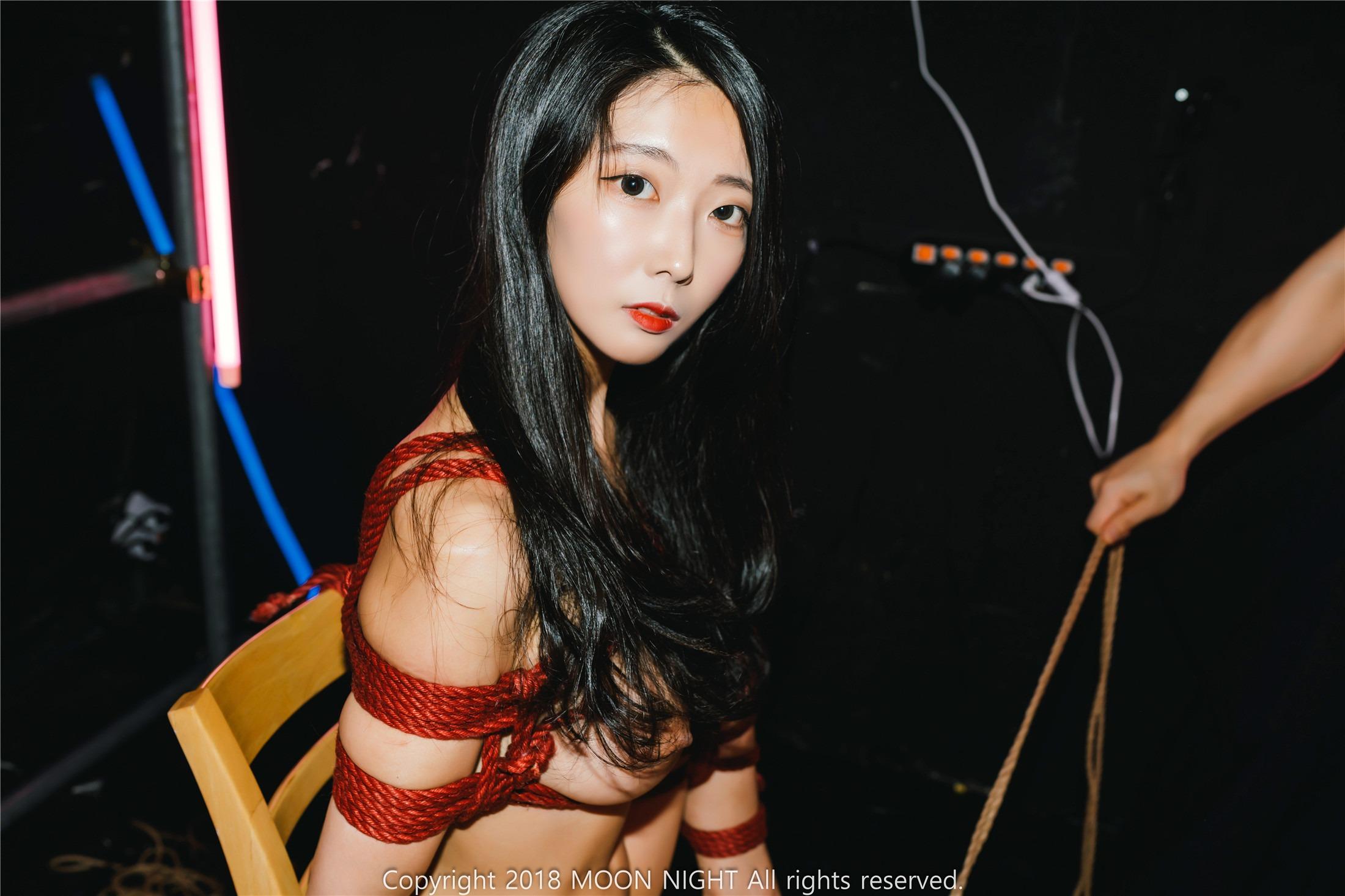 Moon Night Snap] Mona Câu lạc bộ SM Nghệ thuật Bondage (với Master) 87P
