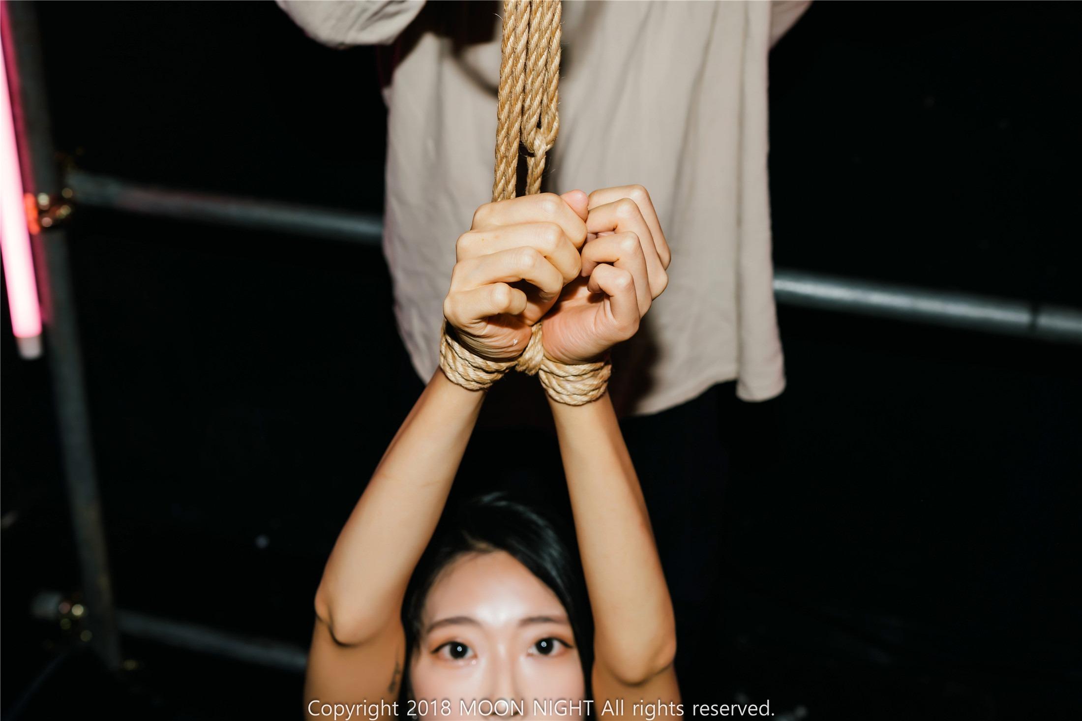 Moon Night Snap] Mona SM Club Art Bondage (with Master) 87P