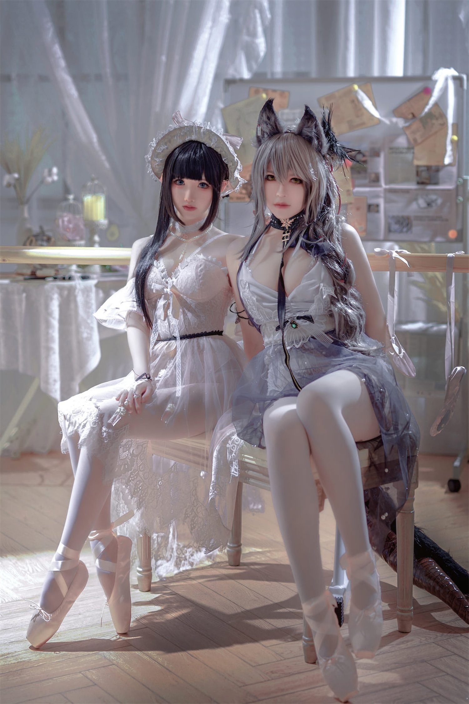 メンピンセンアル – NO.118 &ハンバンシ Arknights 黒x森蚺バレエ