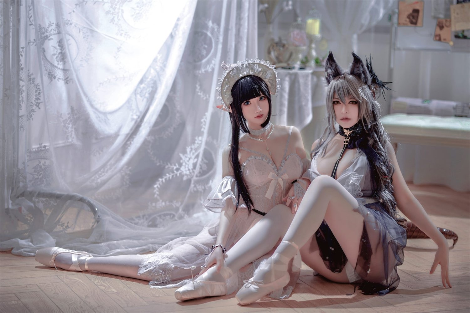 メンピンセンアル – NO.118 &ハンバンシ Arknights 黒x森蚺バレエ