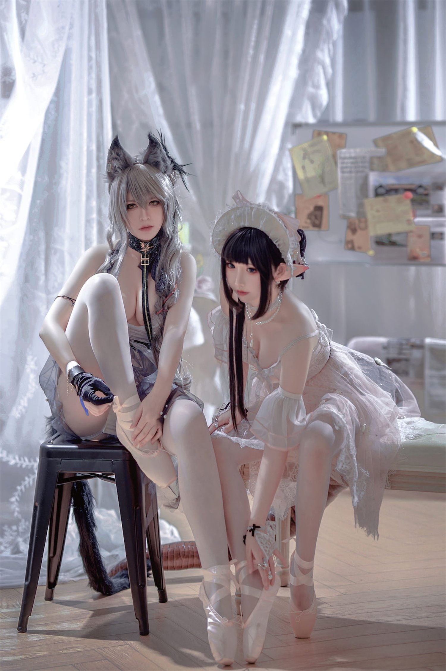 メンピンセンアル – NO.118 &ハンバンシ Arknights 黒x森蚺バレエ