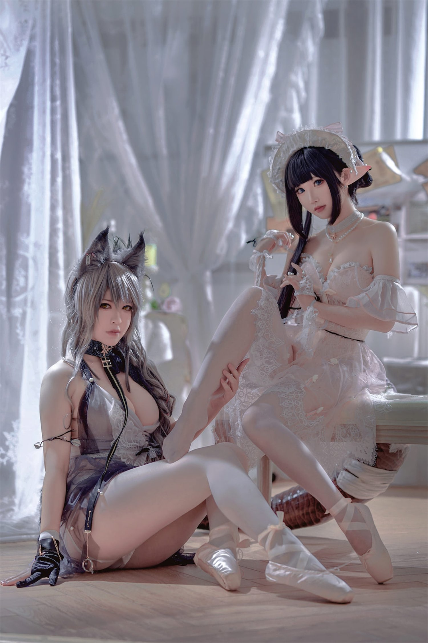 メンピンセンアル – NO.118 &ハンバンシ Arknights 黒x森蚺バレエ
