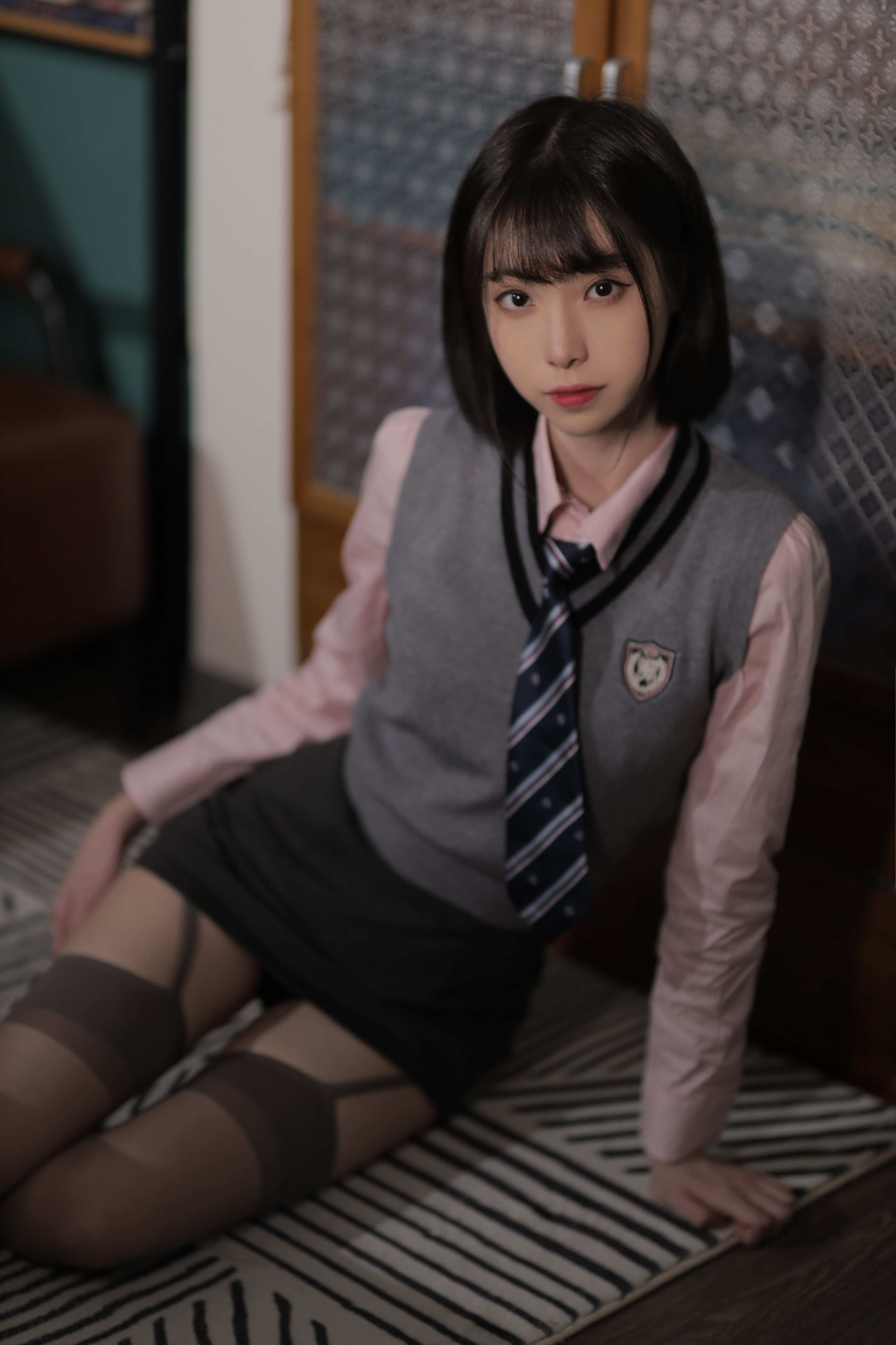 許嵐 - 韓系制服