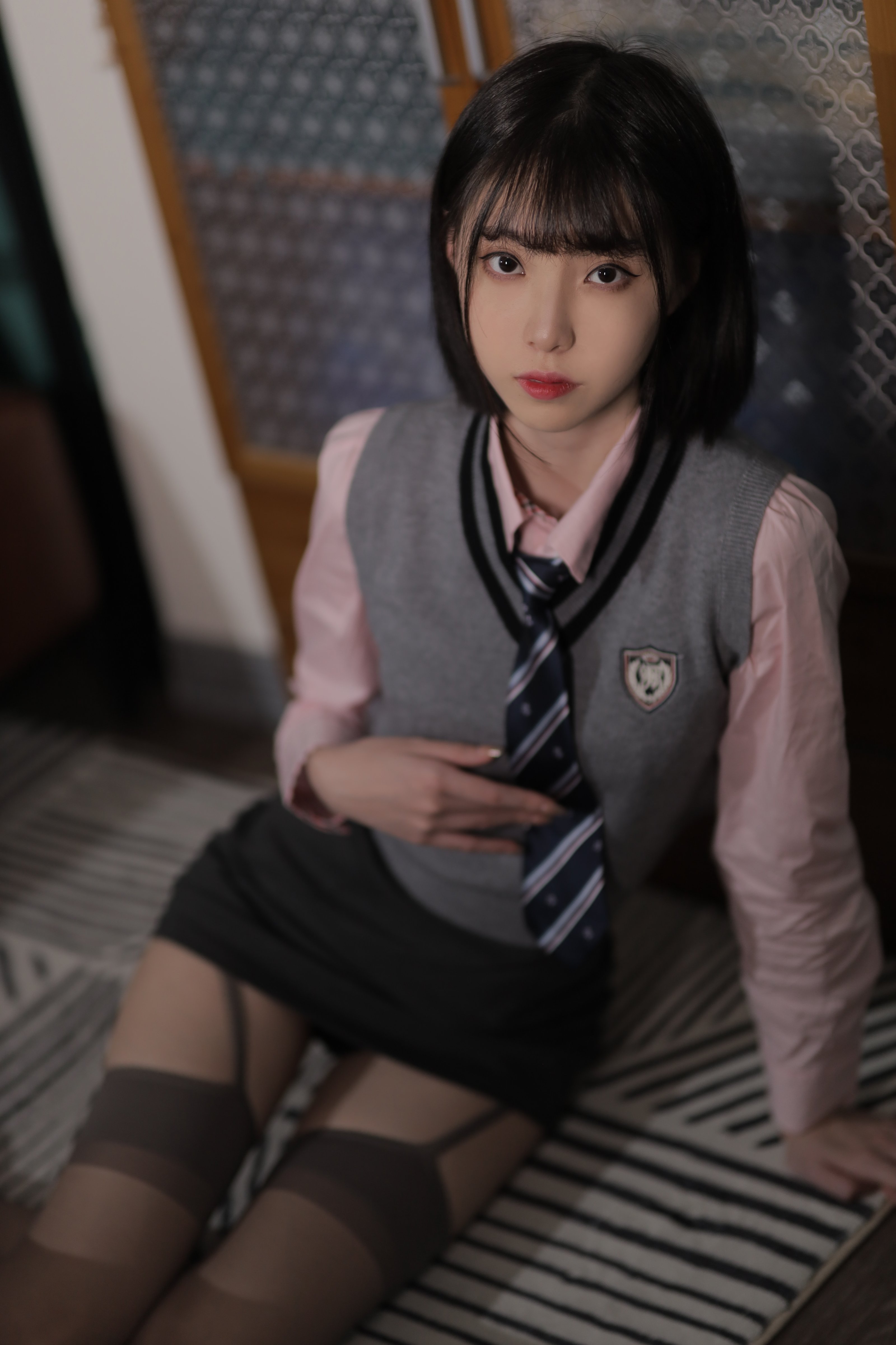 許嵐 - 韓系制服