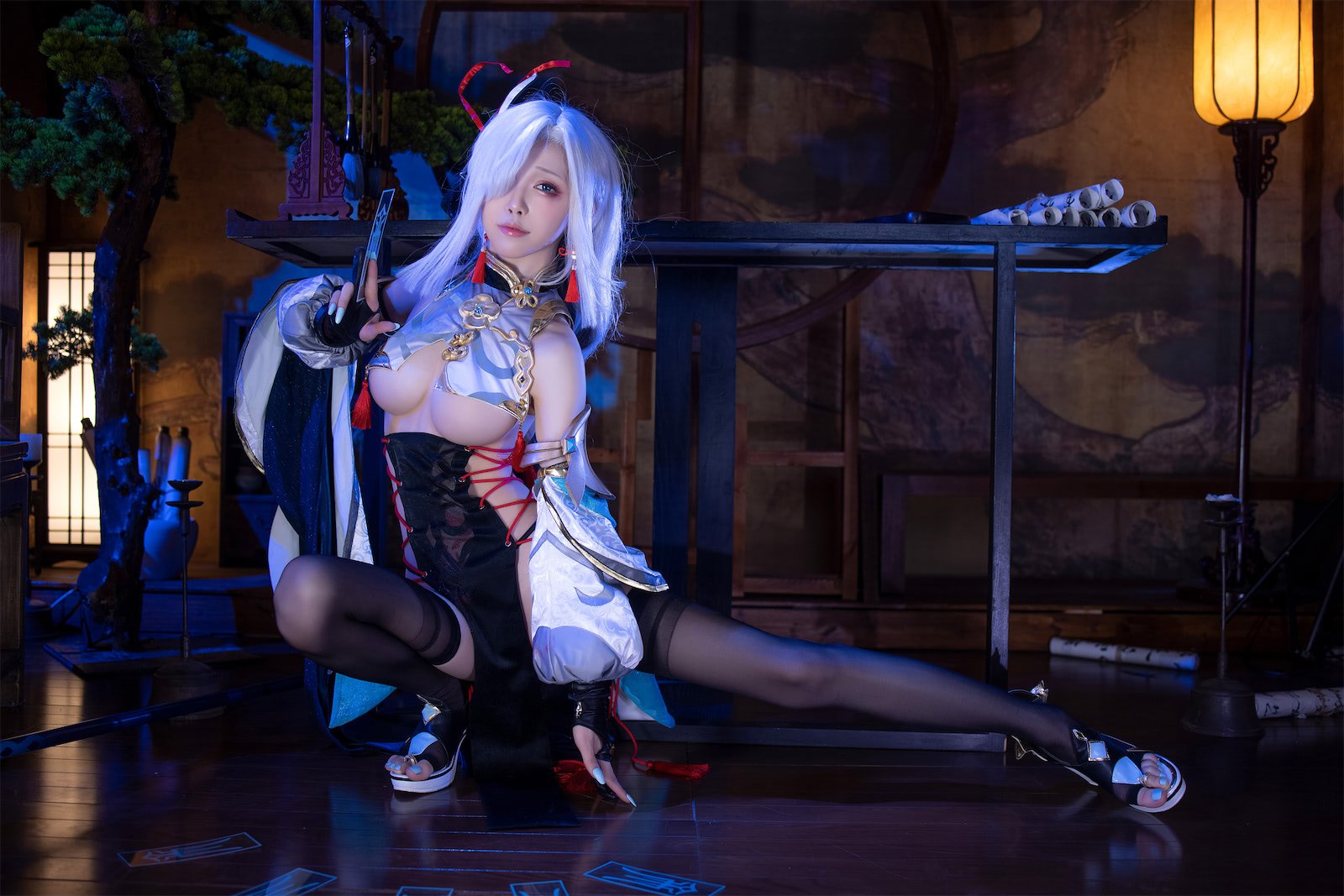 Shui Miao Aqua] Shenhe Qipao
