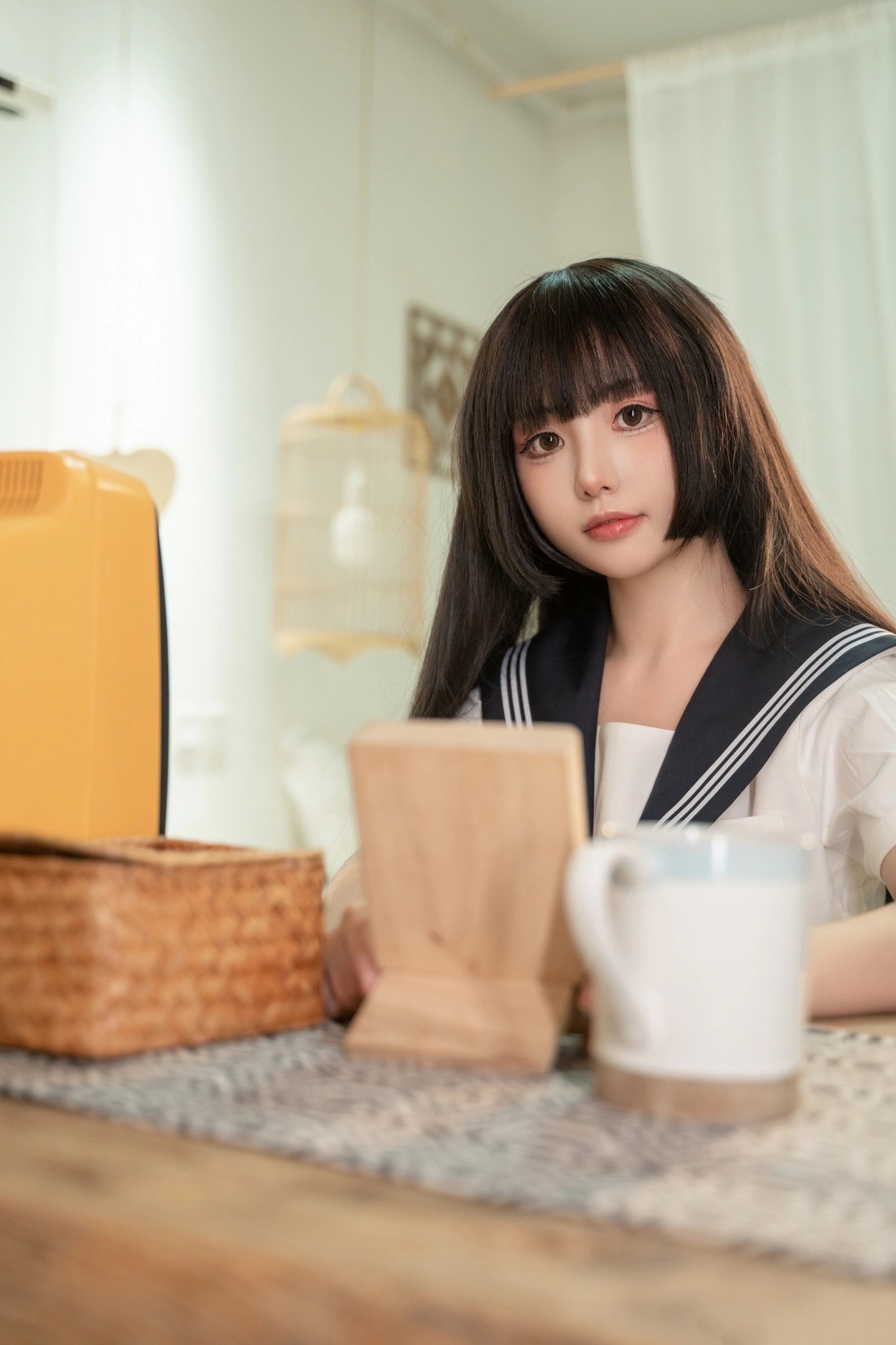 爆机少女喵小吉 - 日常写真-放课后
