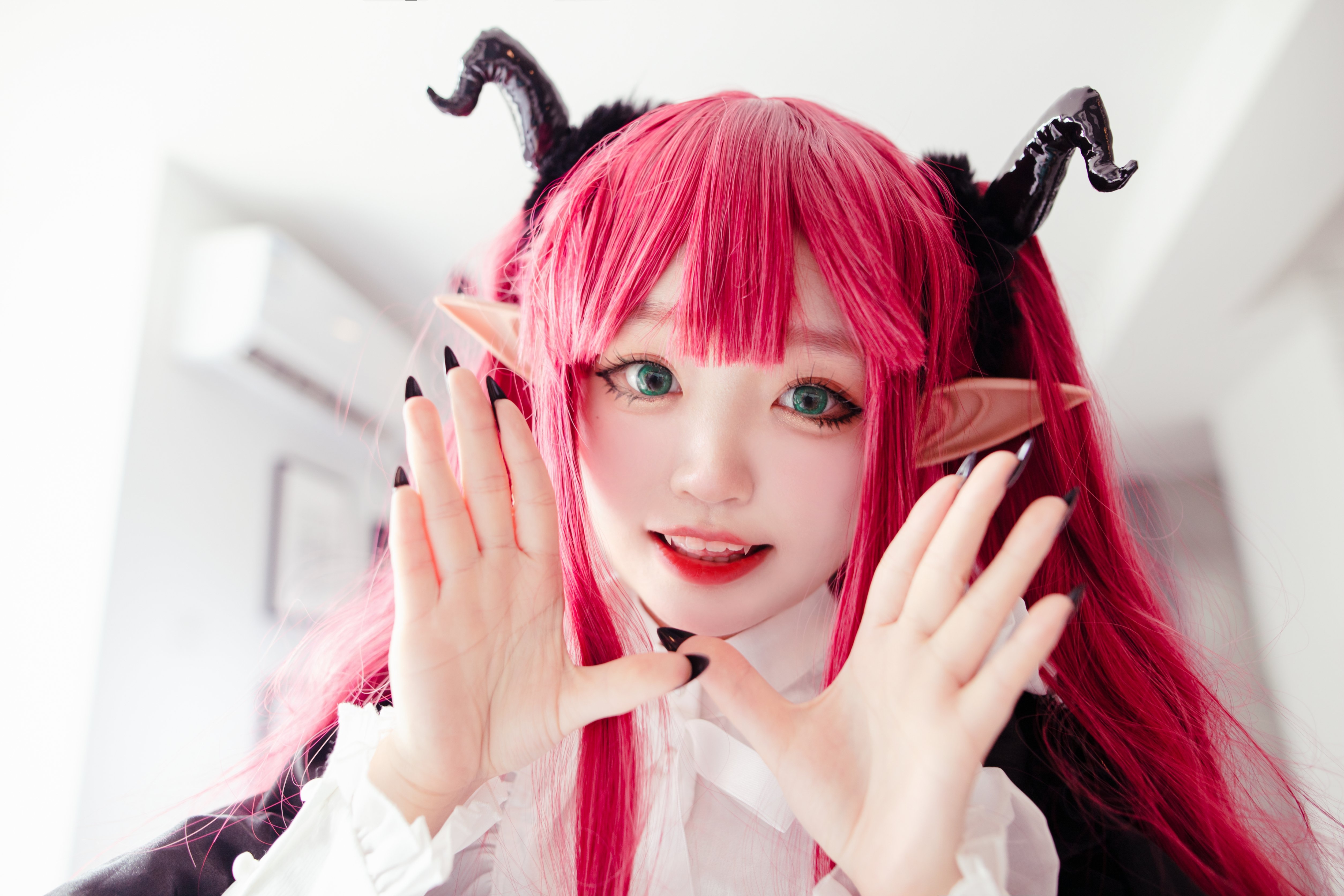 Kanzawa Eiri No.001 Succubus Liz Cosplay Photo Set 22P