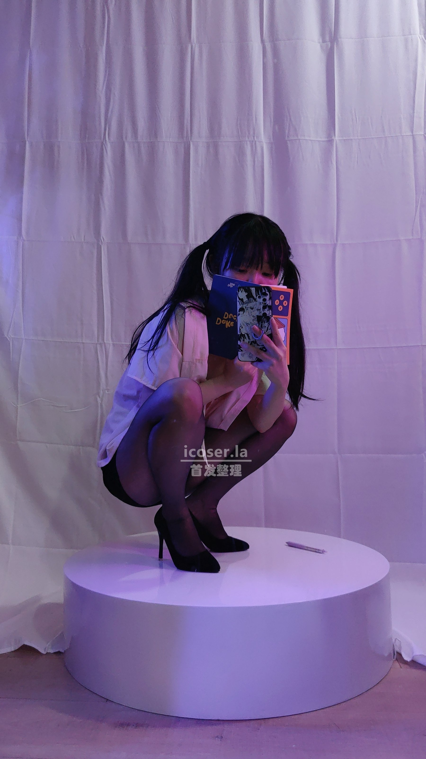 神沢永莉No.005双马尾黑丝班主任写真 72P1V