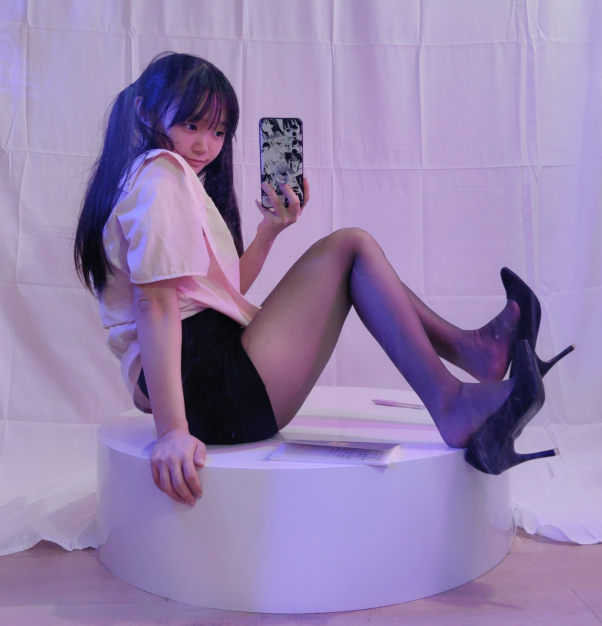 神沢永莉No.005双马尾黑丝班主任写真 72P1V