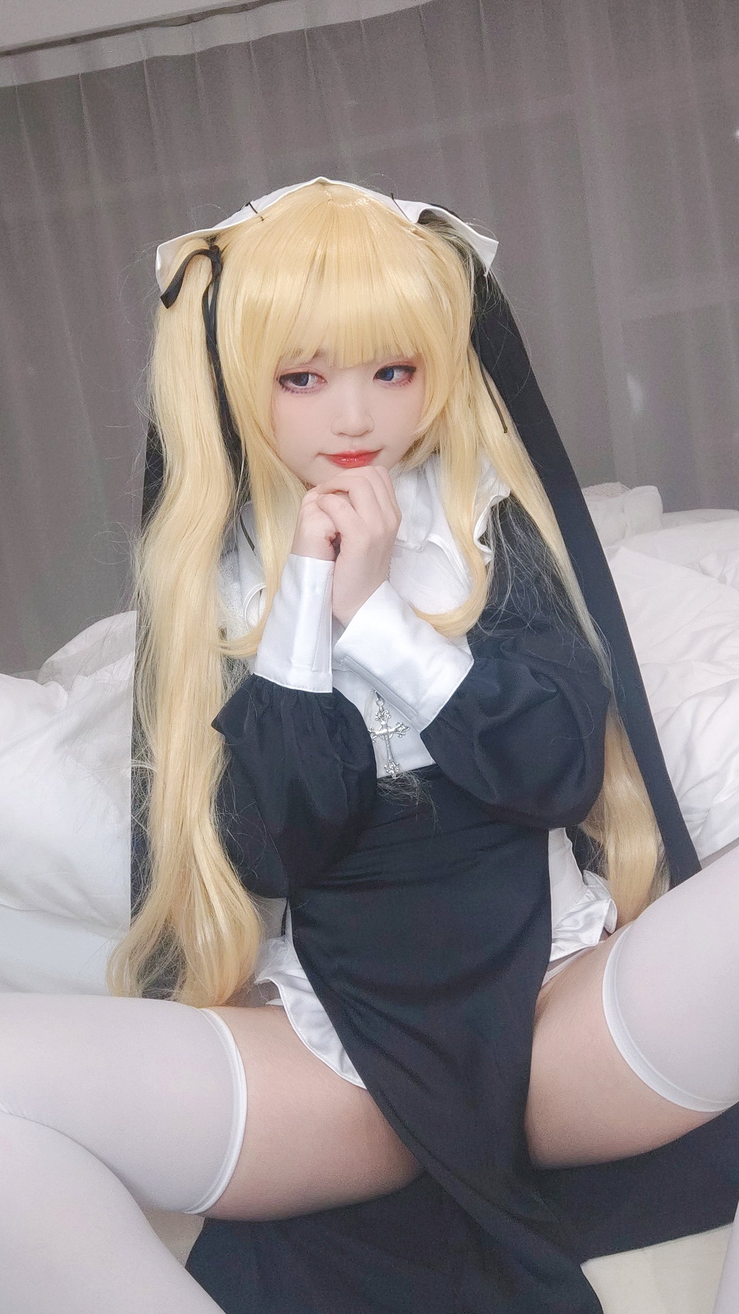 Kanzawa Eiri No.009 Eriri Nun Selfie Cosplay 155P